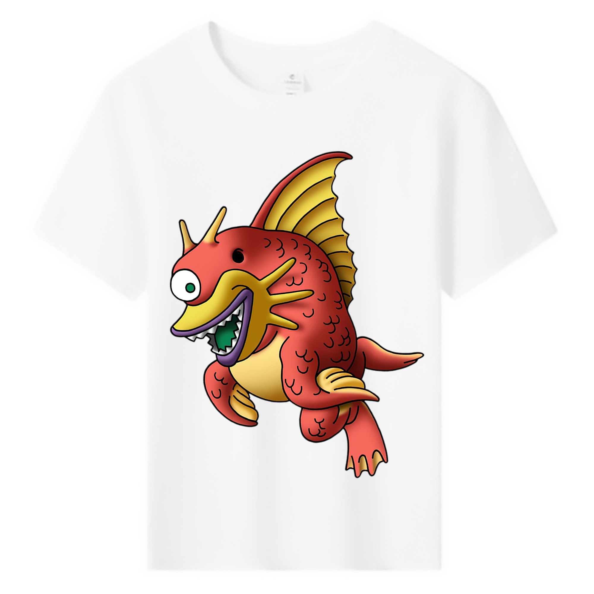 （画像用） ドラゴンクエスト Doragon Kuesuto Dragon Quest 綿100％キッズTシャツ（フロントプリント）