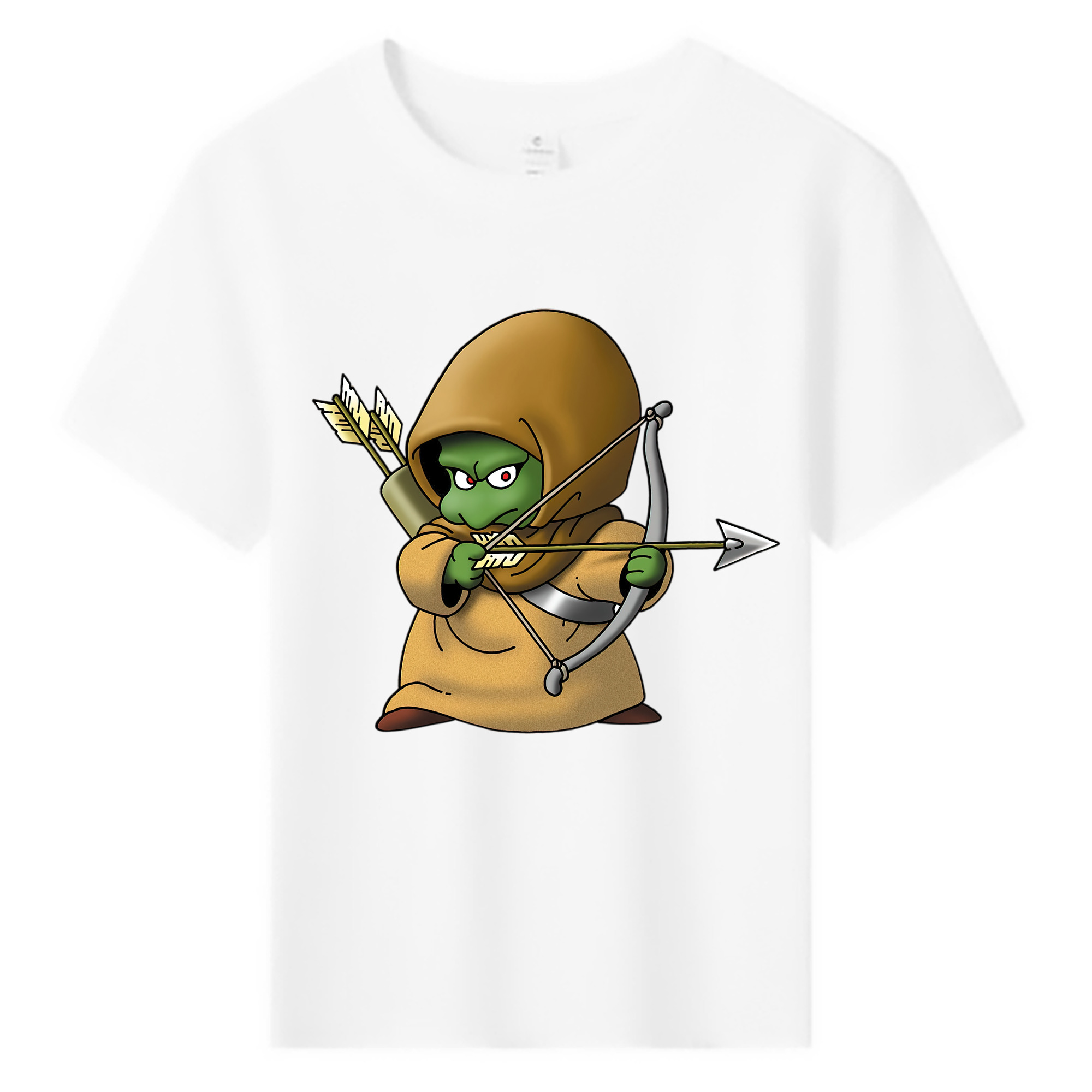 （画像用） ドラゴンクエスト Doragon Kuesuto Dragon Quest 綿100％キッズTシャツ（フロントプリント）