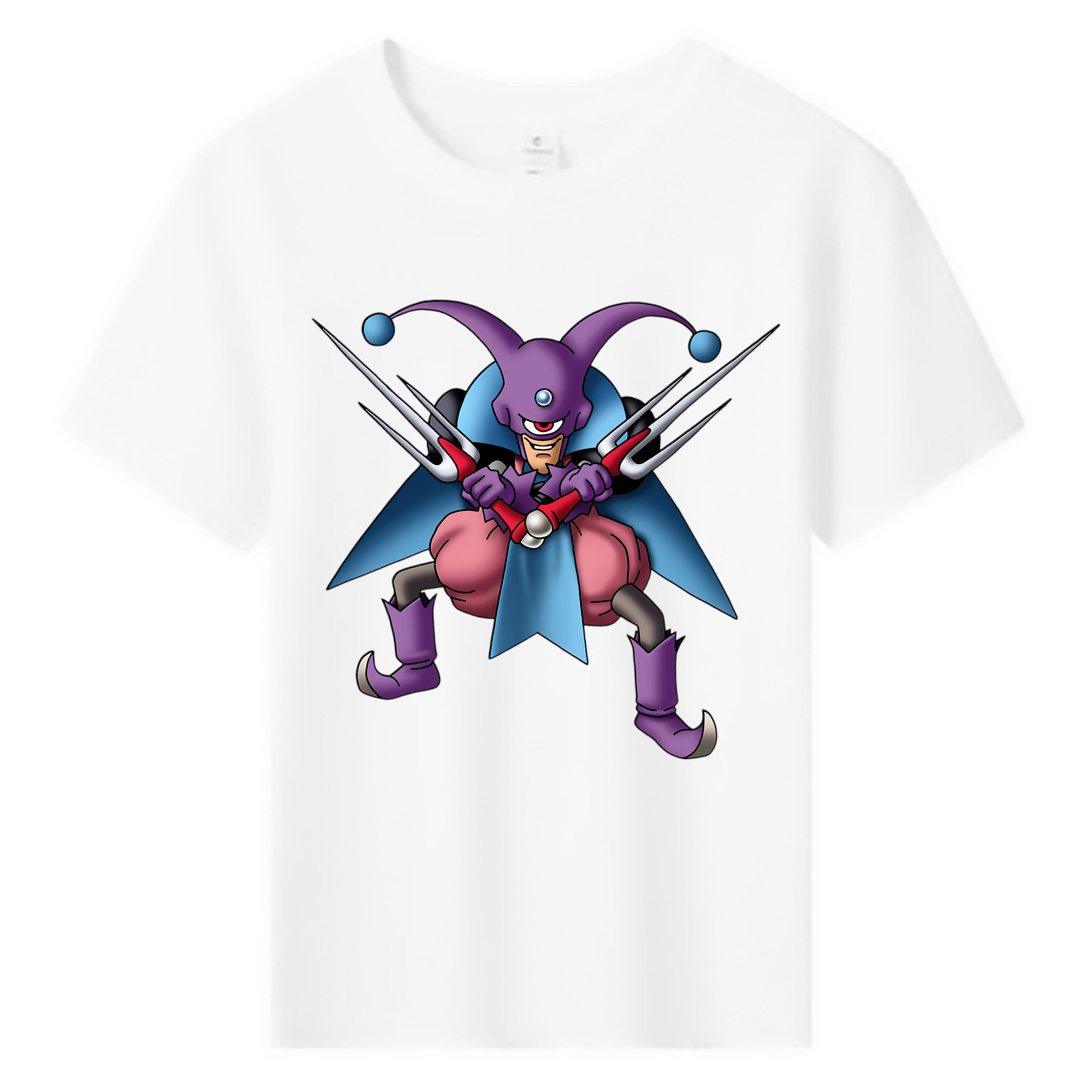 （画像用） ドラゴンクエスト Doragon Kuesuto Dragon Quest 綿100％キッズTシャツ（フロントプリント）
