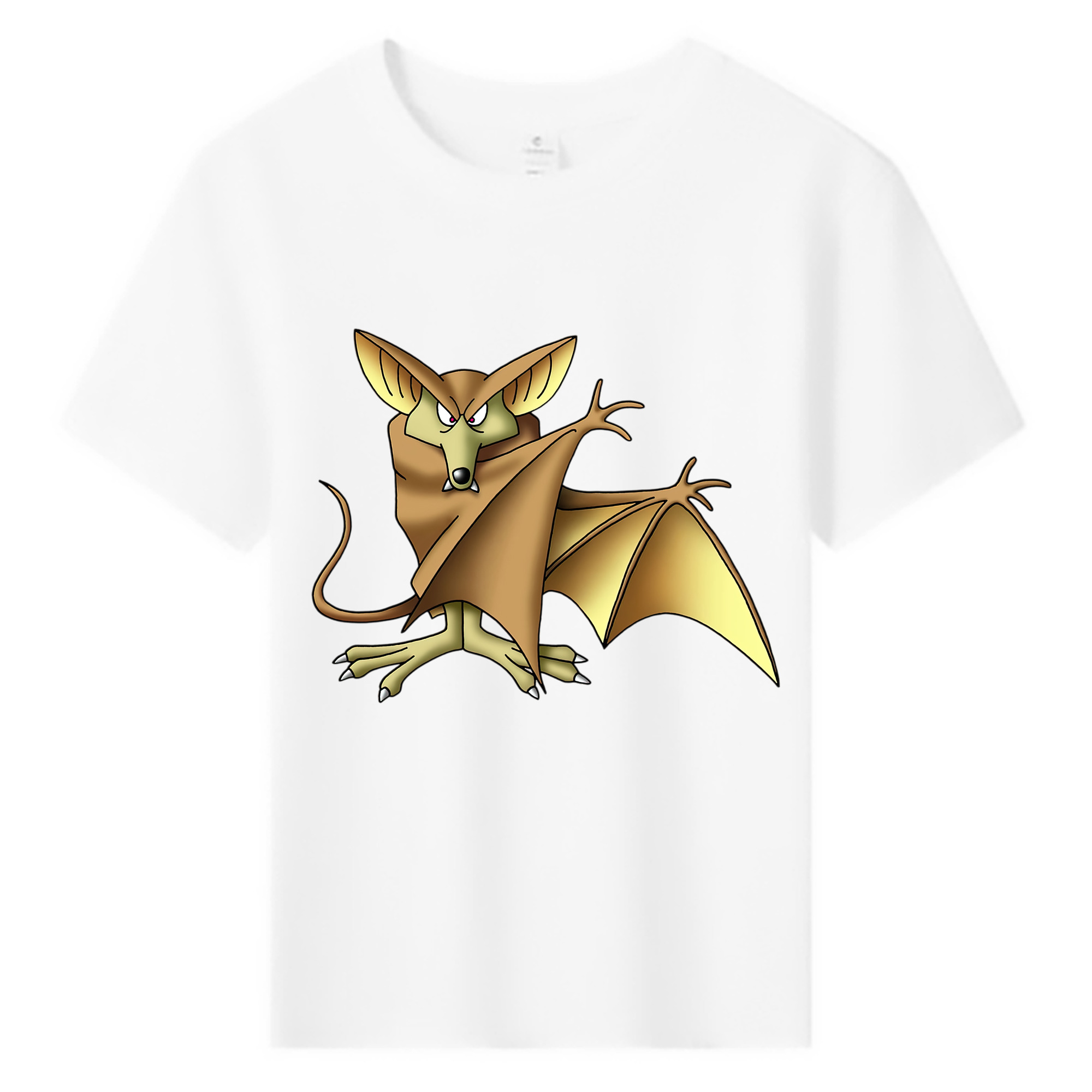 （画像用） ドラゴンクエスト Doragon Kuesuto Dragon Quest 綿100％キッズTシャツ（フロントプリント）