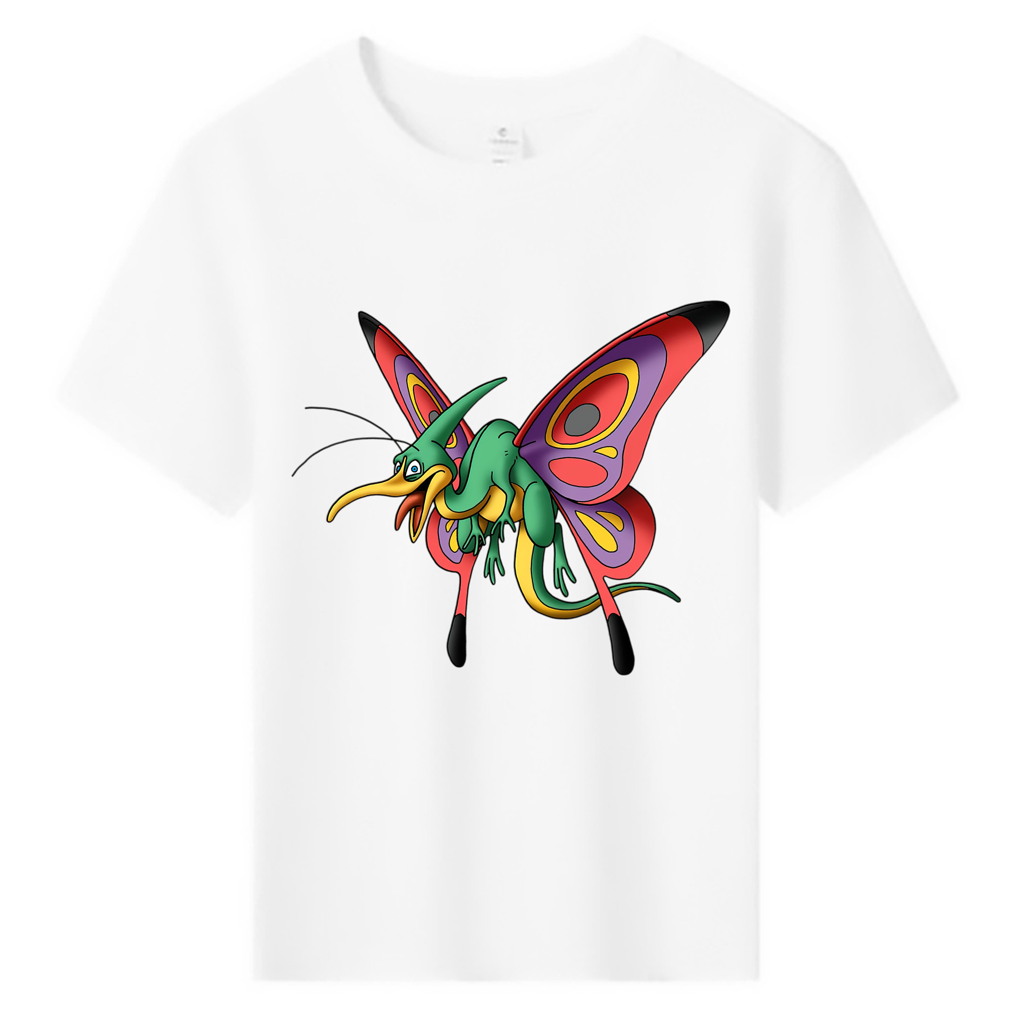 （画像用） ドラゴンクエスト Doragon Kuesuto Dragon Quest 綿100％キッズTシャツ（フロントプリント）