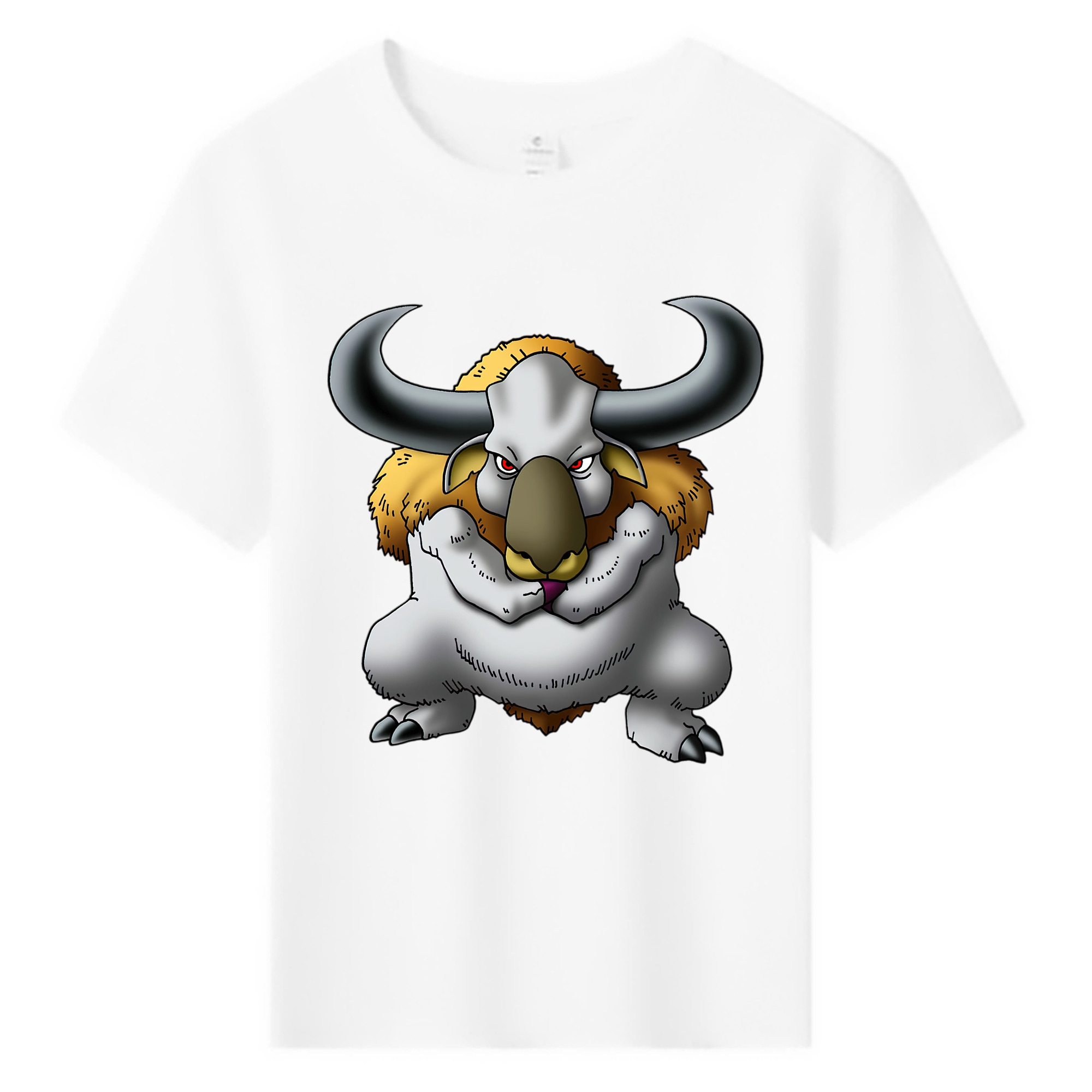 （画像用） ドラゴンクエスト Doragon Kuesuto Dragon Quest 綿100％キッズTシャツ（フロントプリント）