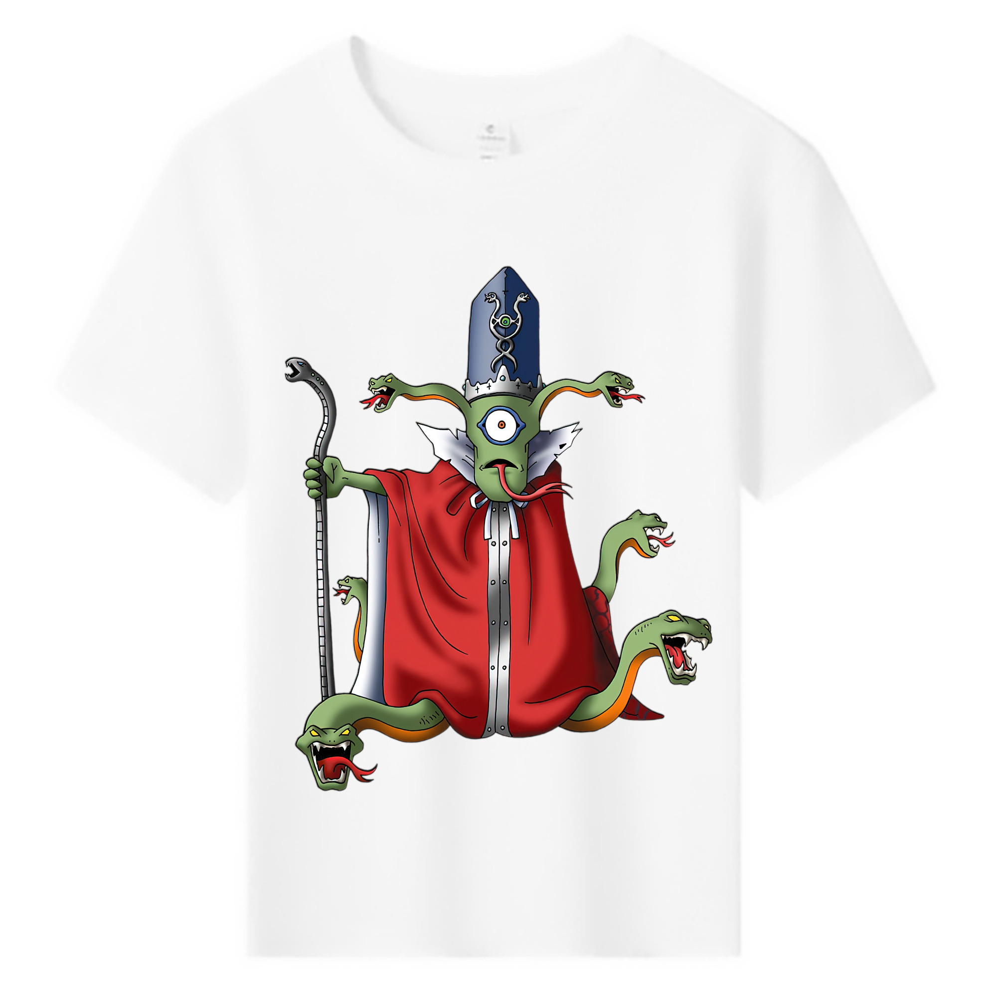 （画像用） ドラゴンクエスト Doragon Kuesuto Dragon Quest 綿100％キッズTシャツ（フロントプリント）
