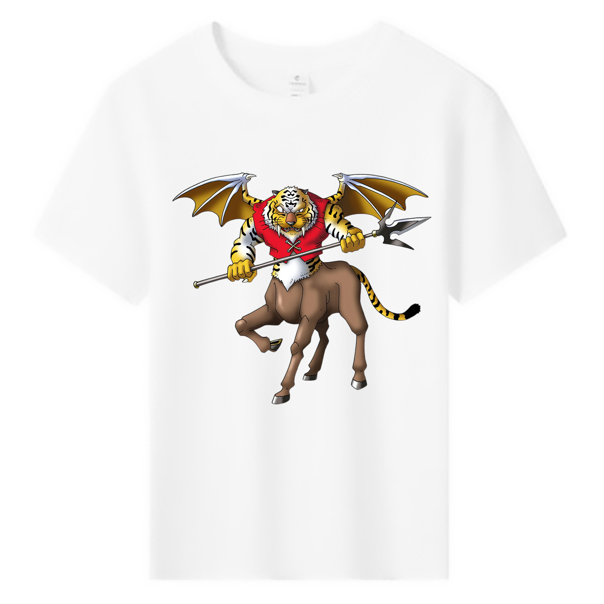 （画像用） ドラゴンクエスト Doragon Kuesuto Dragon Quest 綿100％キッズTシャツ（フロントプリント）