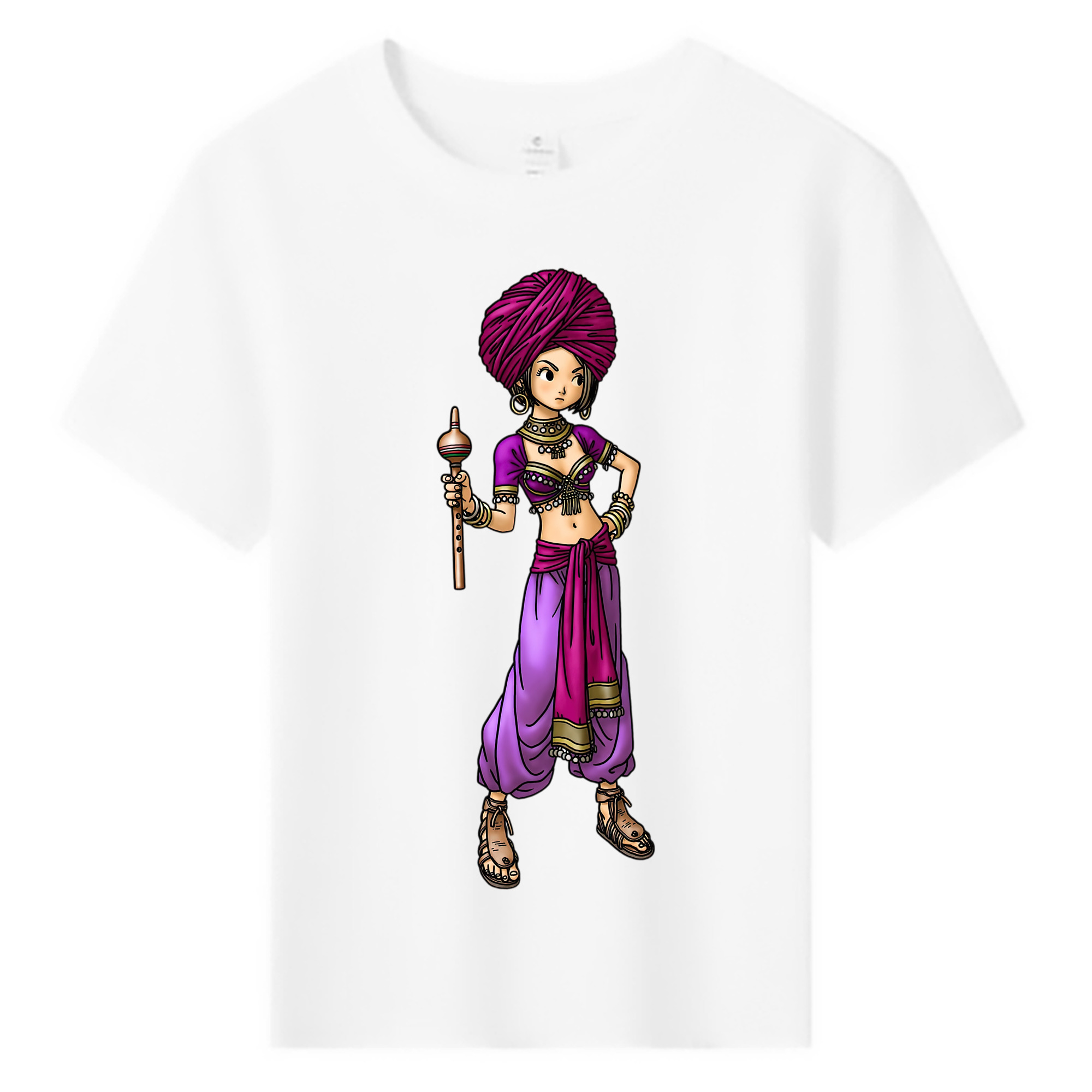 （画像用） ドラゴンクエスト Doragon Kuesuto Dragon Quest 綿100％キッズTシャツ（フロントプリント）