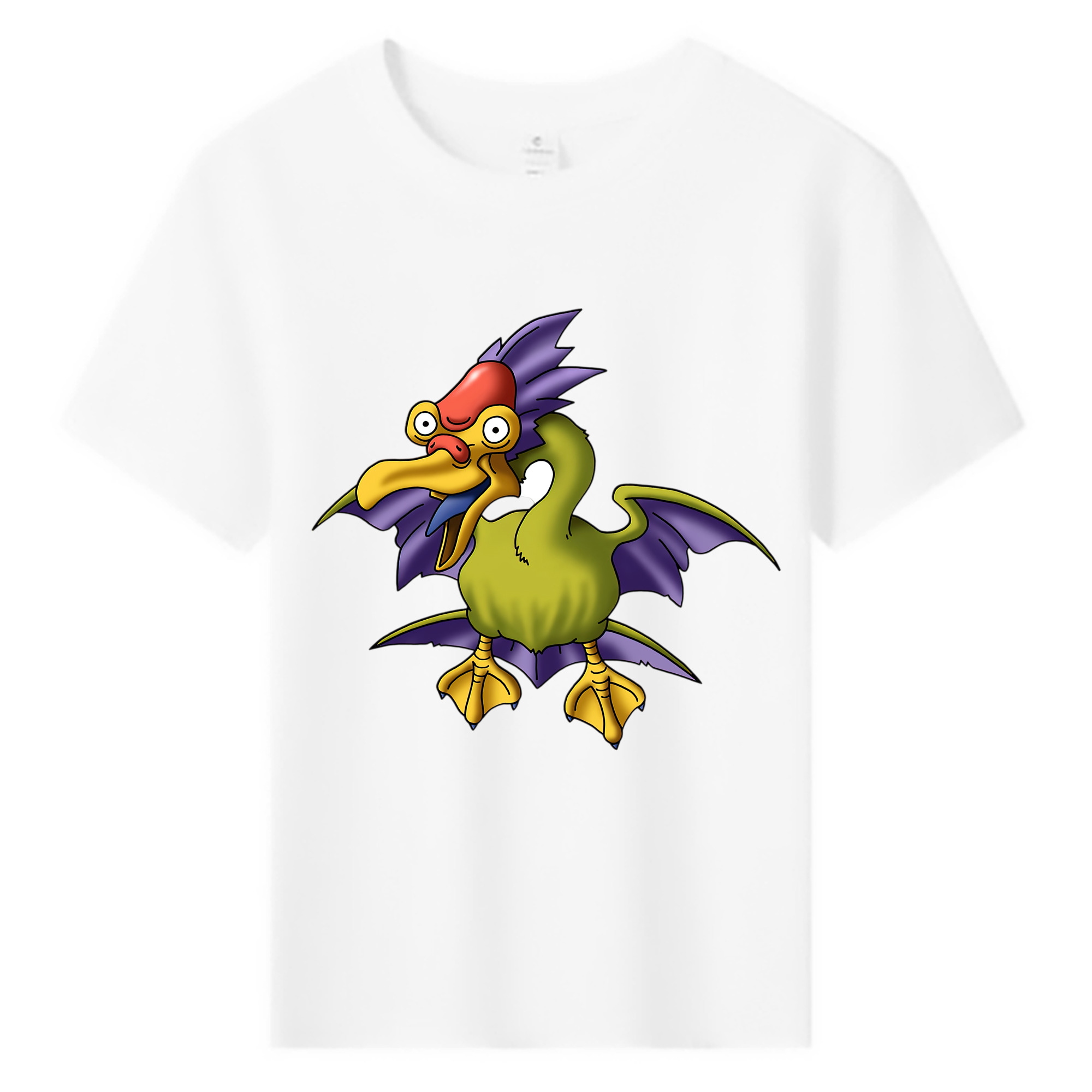 （画像用） ドラゴンクエスト Doragon Kuesuto Dragon Quest 綿100％キッズTシャツ（フロントプリント）
