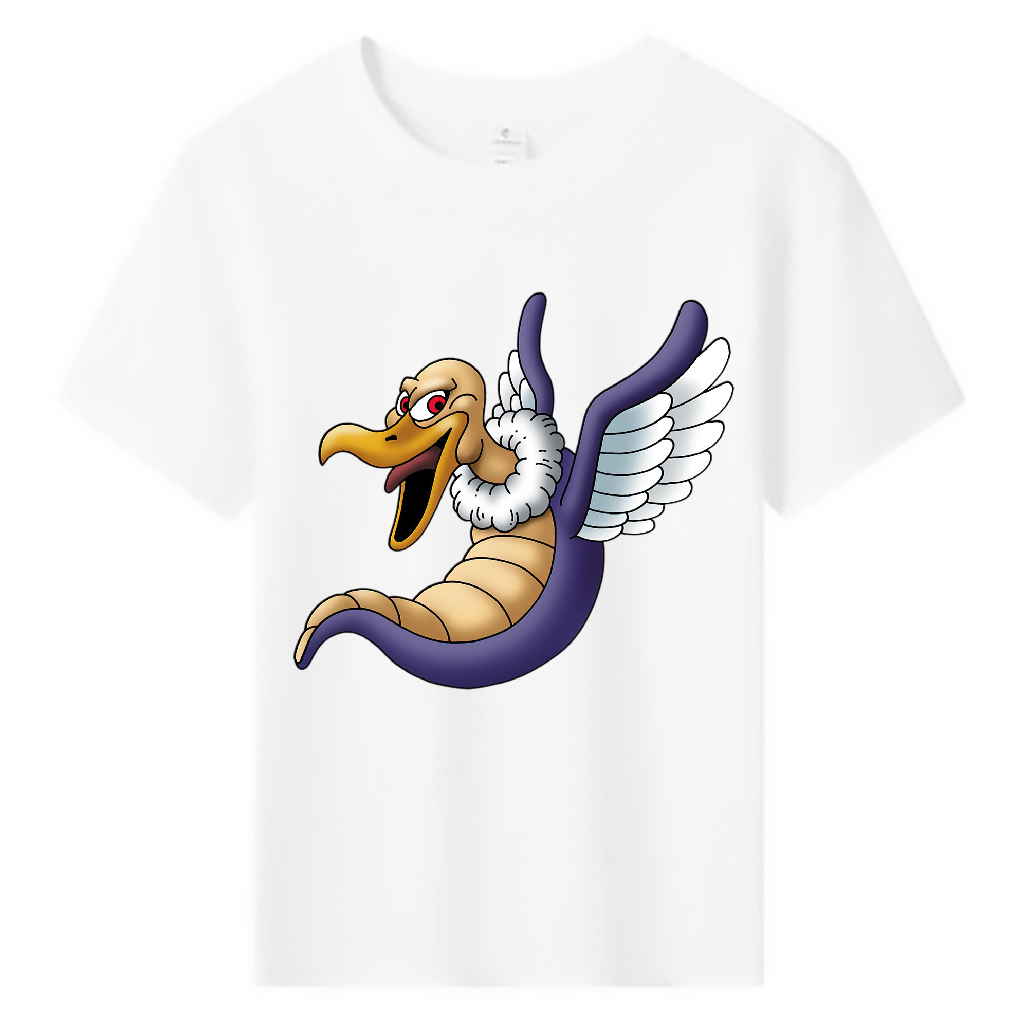 （画像用） ドラゴンクエスト Doragon Kuesuto Dragon Quest 綿100％キッズTシャツ（フロントプリント）