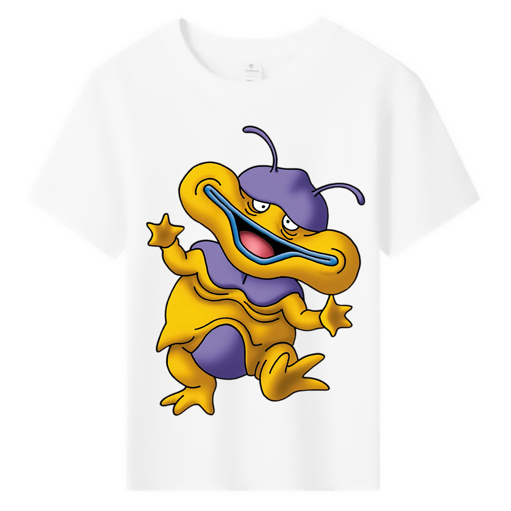 （画像用） ドラゴンクエスト Doragon Kuesuto Dragon Quest 綿100％キッズTシャツ（フロントプリント）