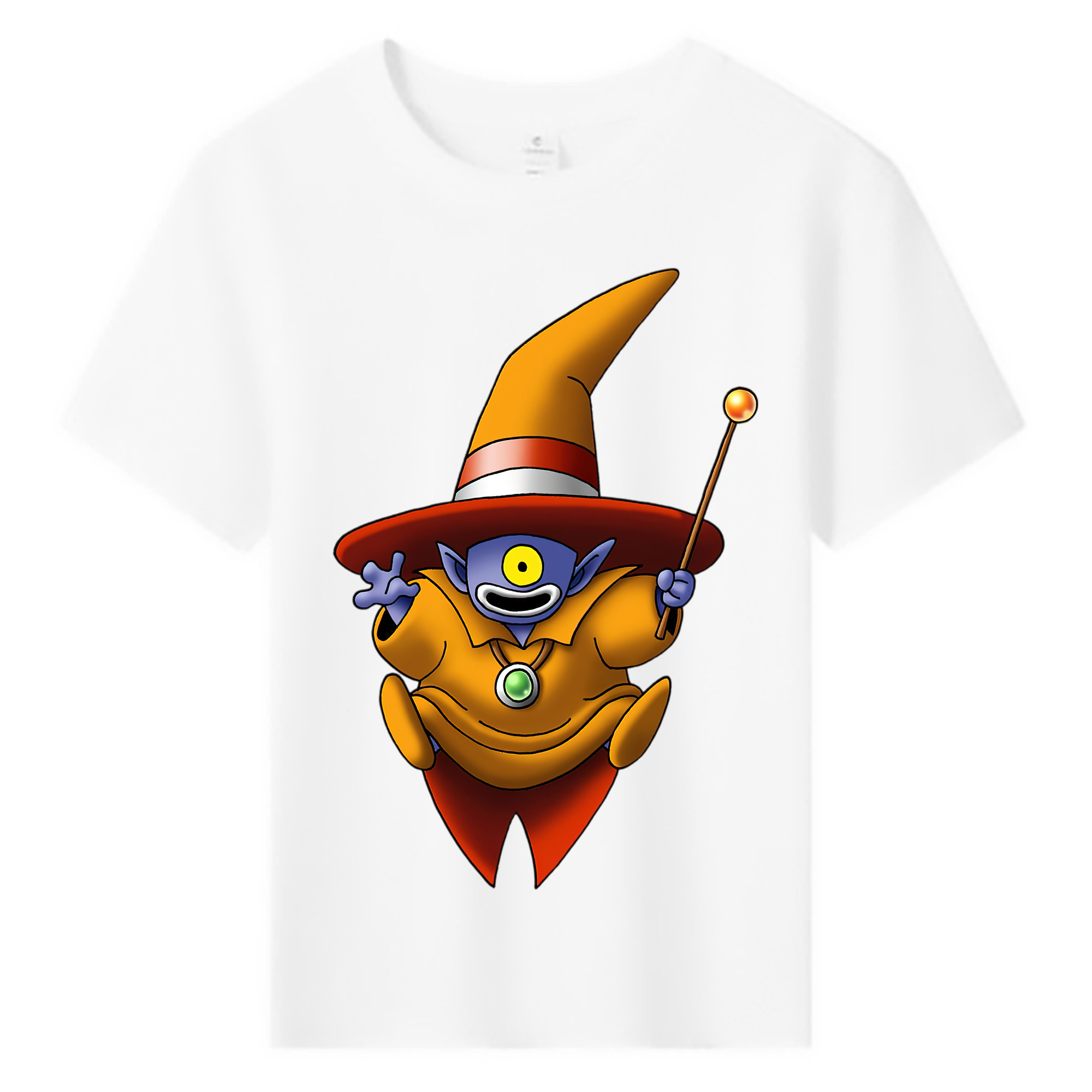 （画像用） ドラゴンクエスト Doragon Kuesuto Dragon Quest 綿100％キッズTシャツ（フロントプリント）