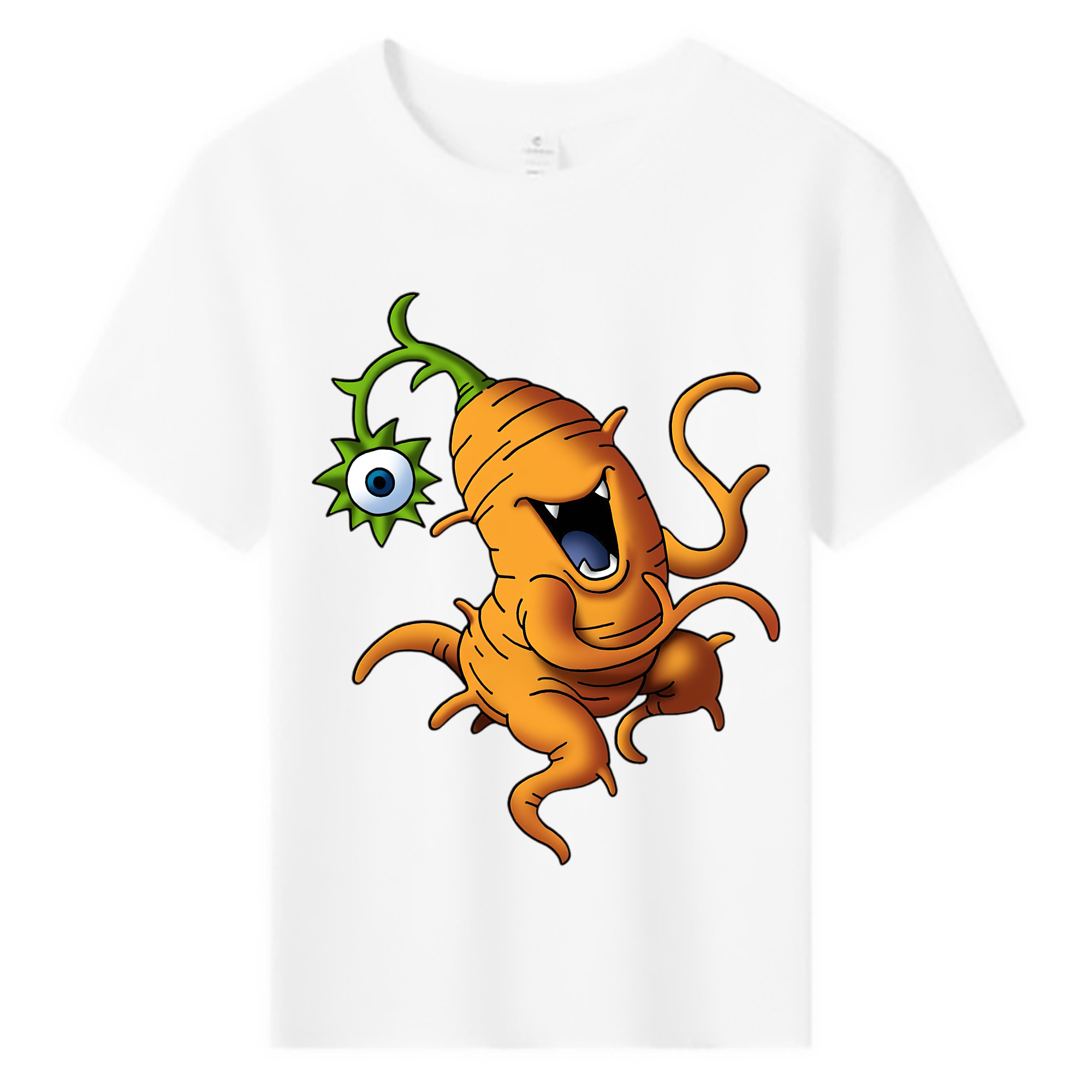 （画像用） ドラゴンクエスト Doragon Kuesuto Dragon Quest 綿100％キッズTシャツ（フロントプリント）