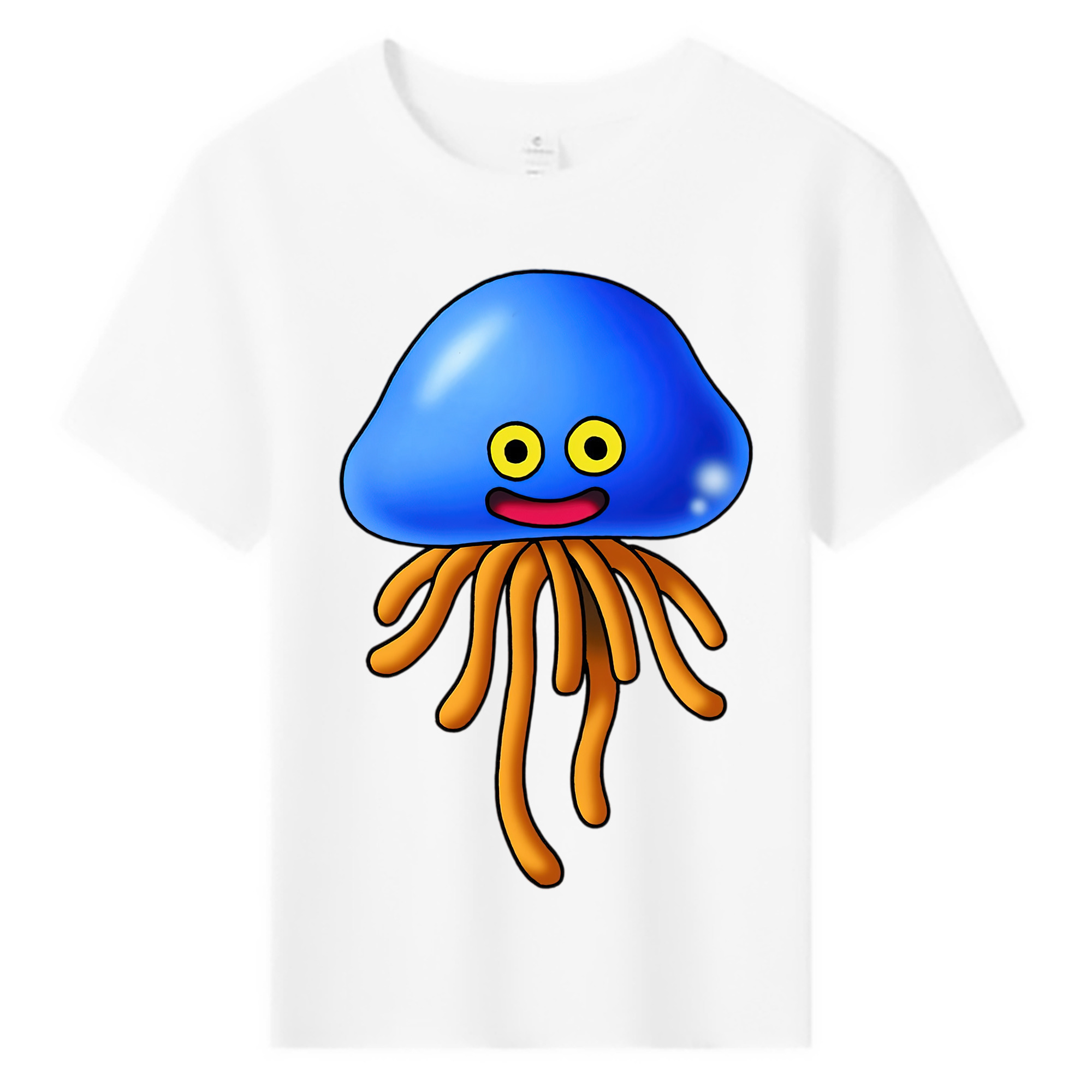 （画像用） ドラゴンクエスト Doragon Kuesuto Dragon Quest 綿100％キッズTシャツ（フロントプリント）