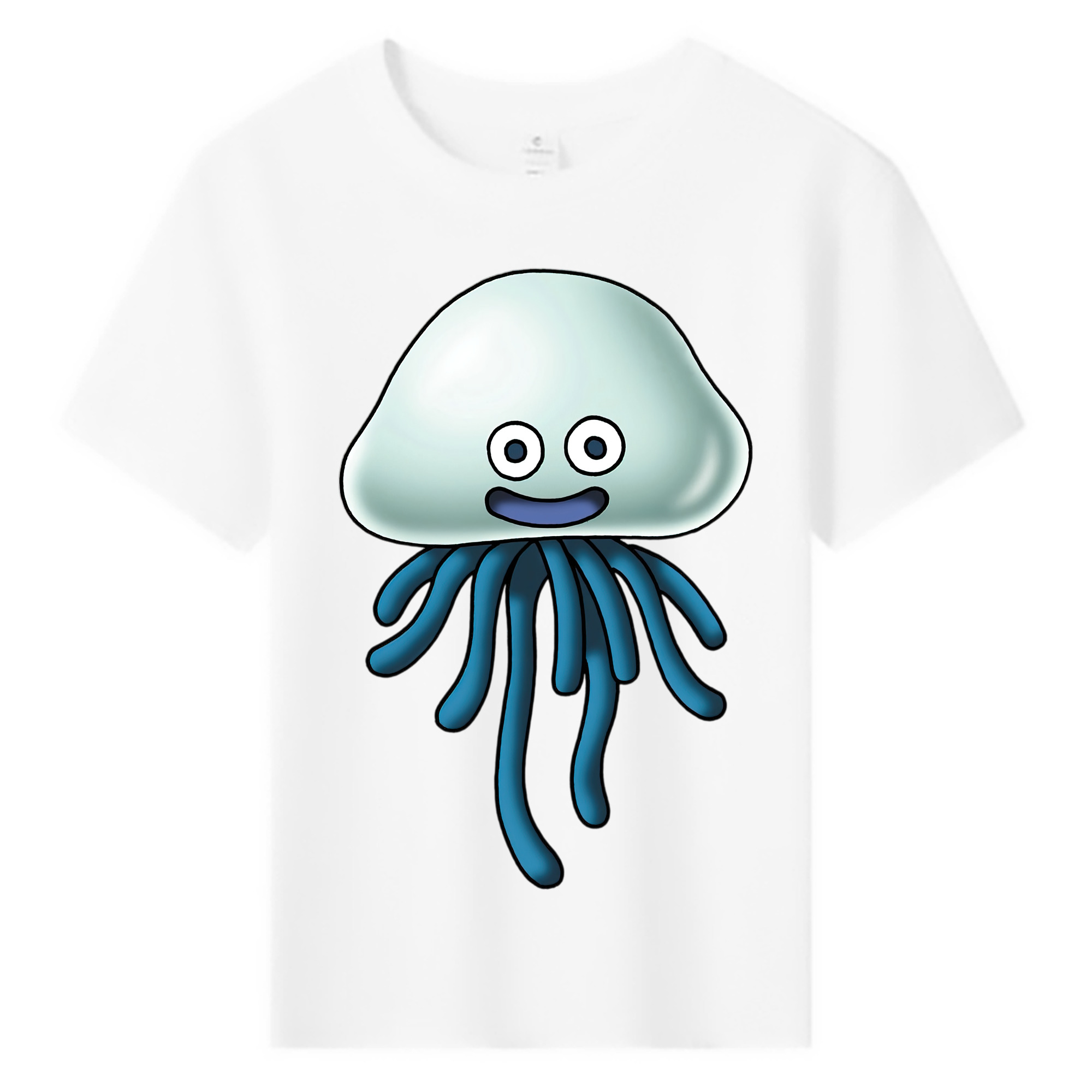 （画像用） ドラゴンクエスト Doragon Kuesuto Dragon Quest 綿100％キッズTシャツ（フロントプリント）
