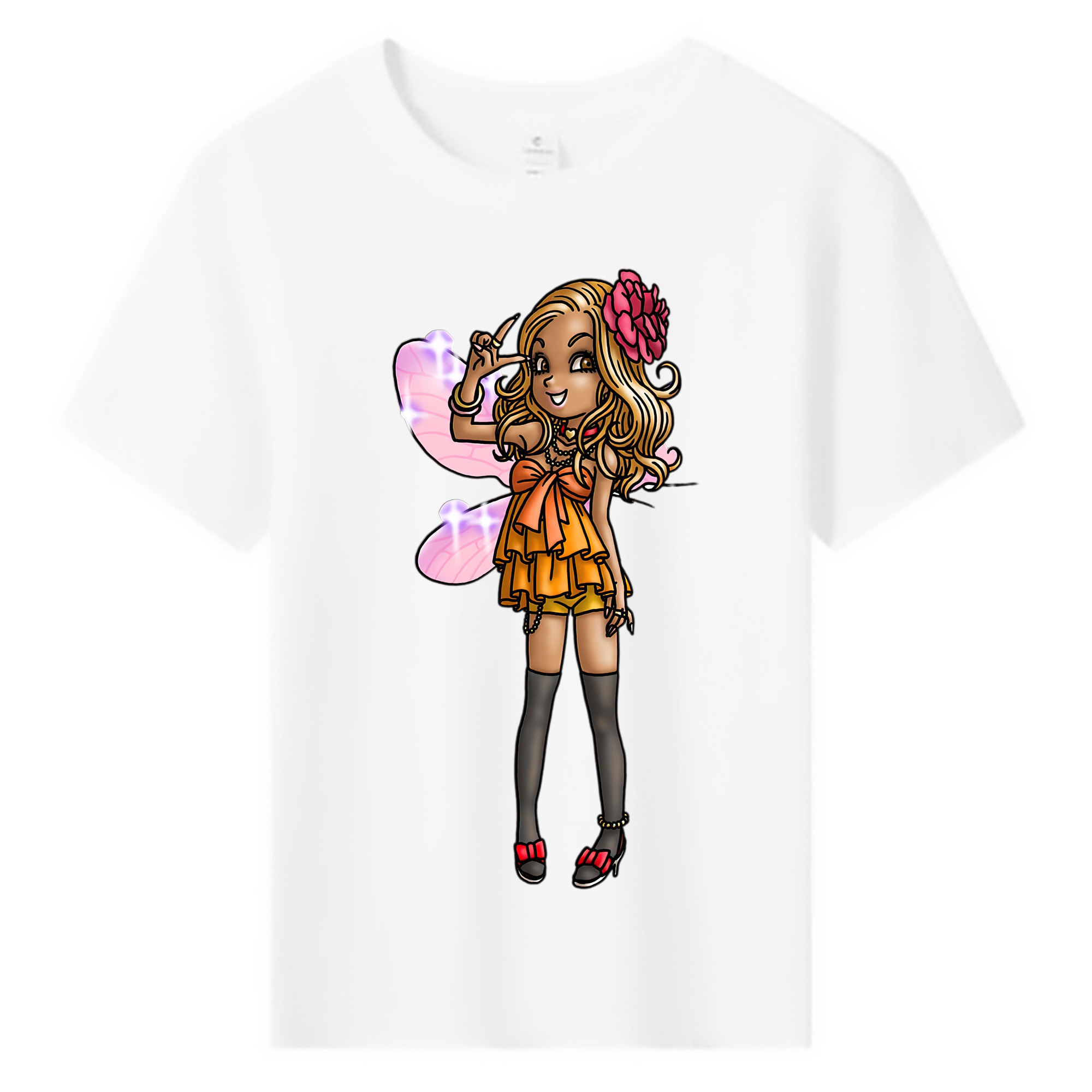 （画像用） ドラゴンクエスト Doragon Kuesuto Dragon Quest 綿100％キッズTシャツ（フロントプリント）
