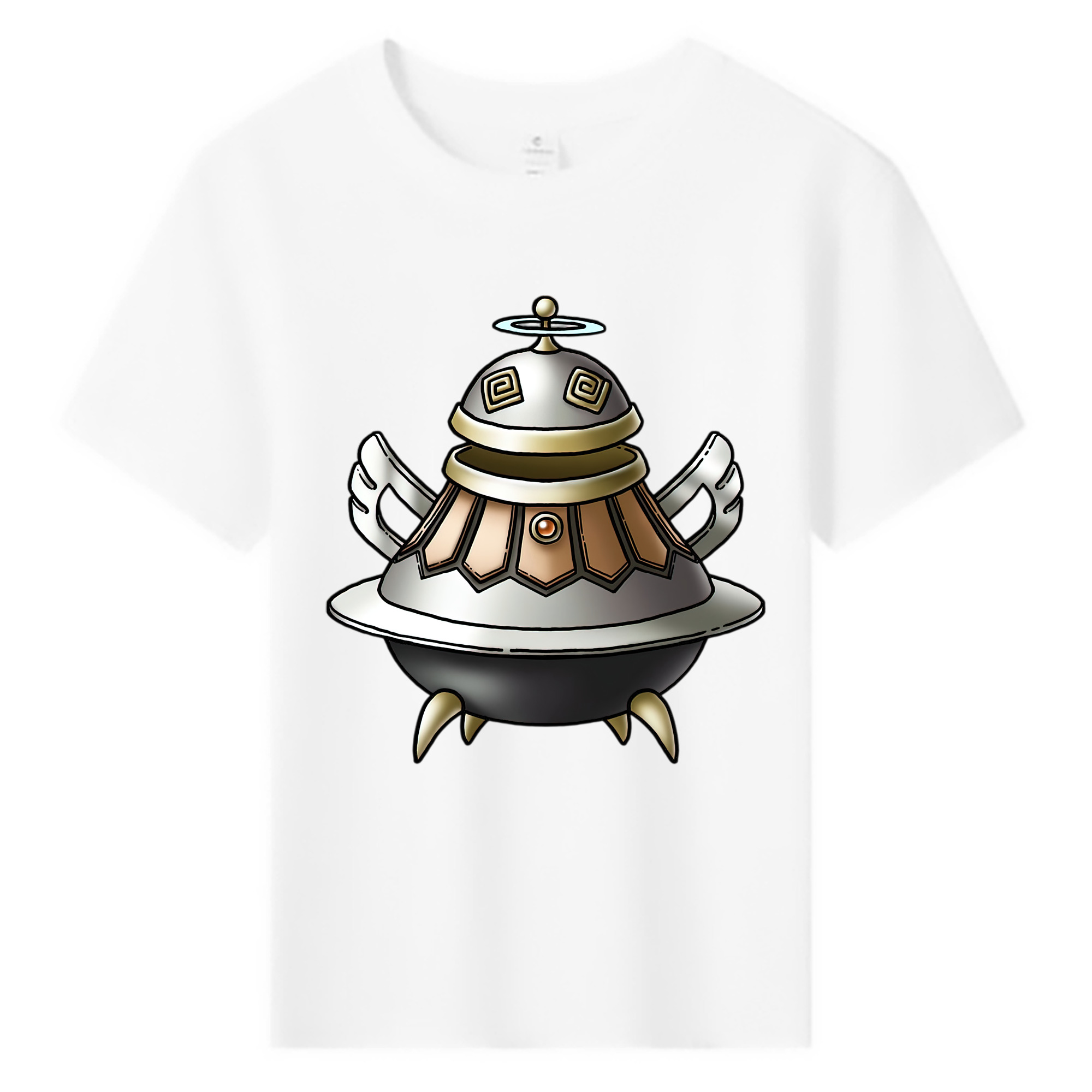 （画像用） ドラゴンクエスト Doragon Kuesuto Dragon Quest 綿100％キッズTシャツ（フロントプリント）