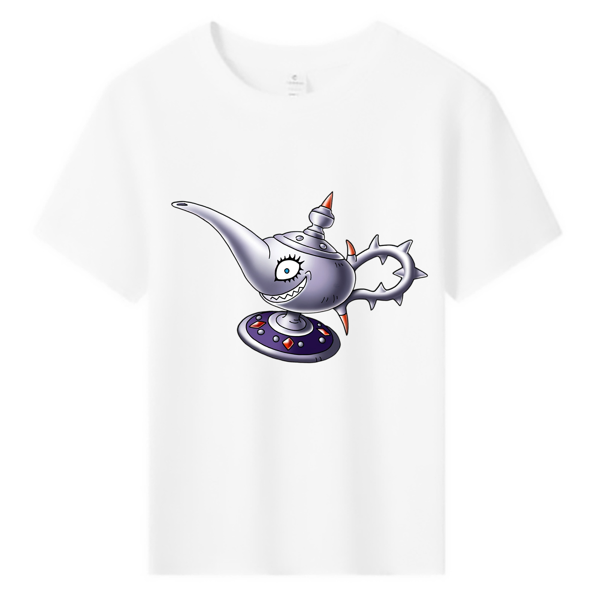 （画像用） ドラゴンクエスト Doragon Kuesuto Dragon Quest 綿100％キッズTシャツ（フロントプリント）