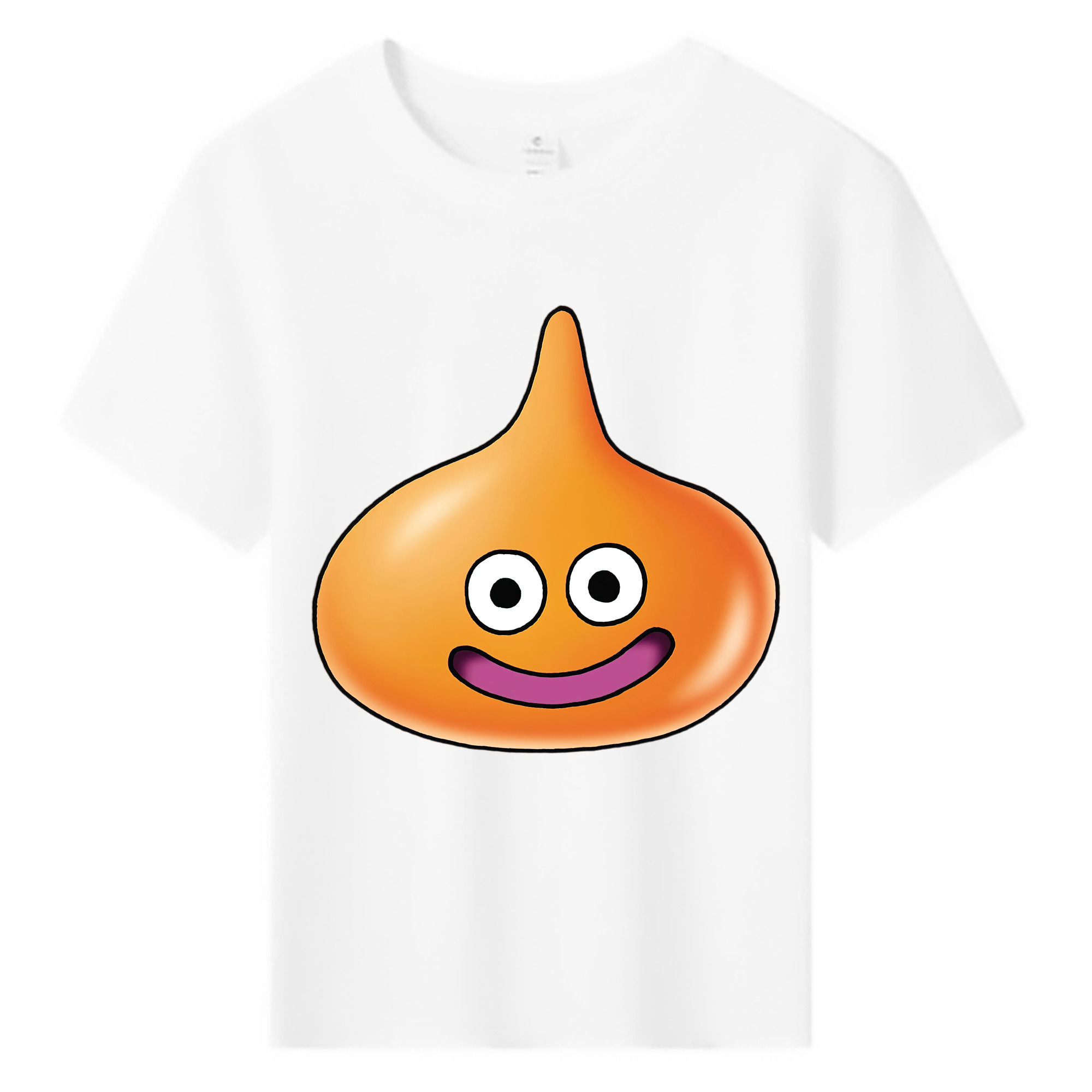 （画像用） ドラゴンクエスト Doragon Kuesuto Dragon Quest 綿100％キッズTシャツ（フロントプリント）