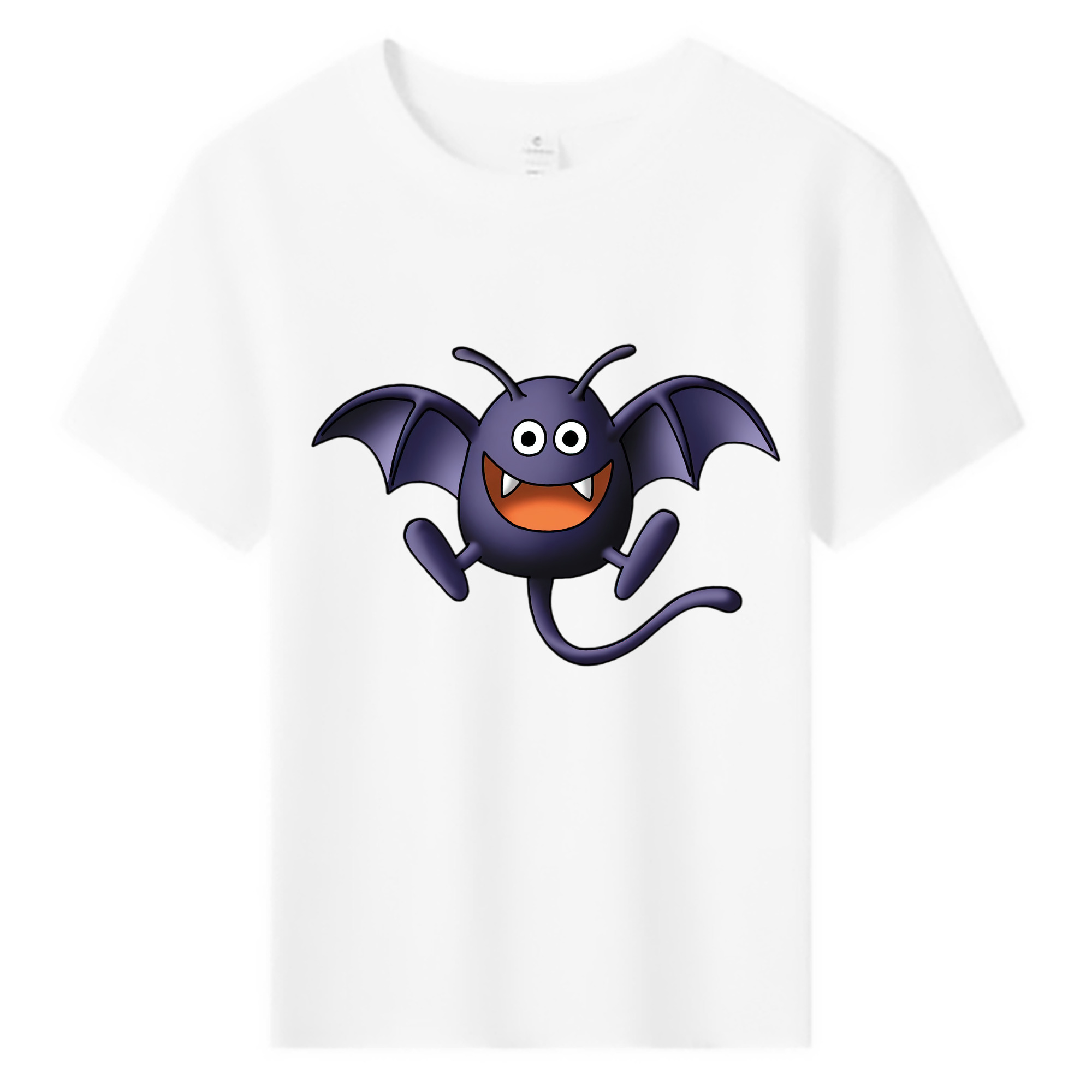 （画像用） ドラゴンクエスト Doragon Kuesuto Dragon Quest 綿100％キッズTシャツ（フロントプリント）