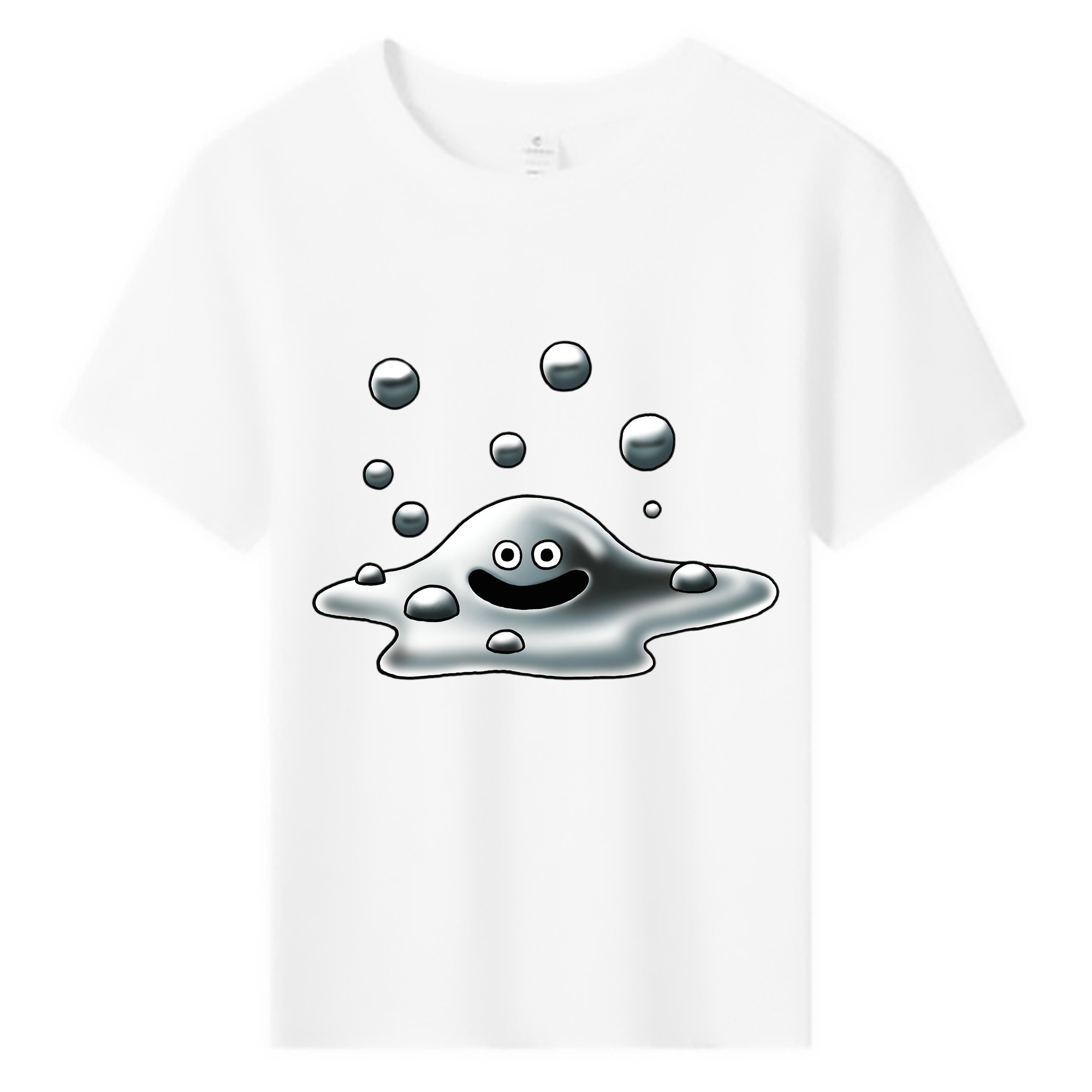 （画像用） ドラゴンクエスト Doragon Kuesuto Dragon Quest 綿100％キッズTシャツ（フロントプリント）
