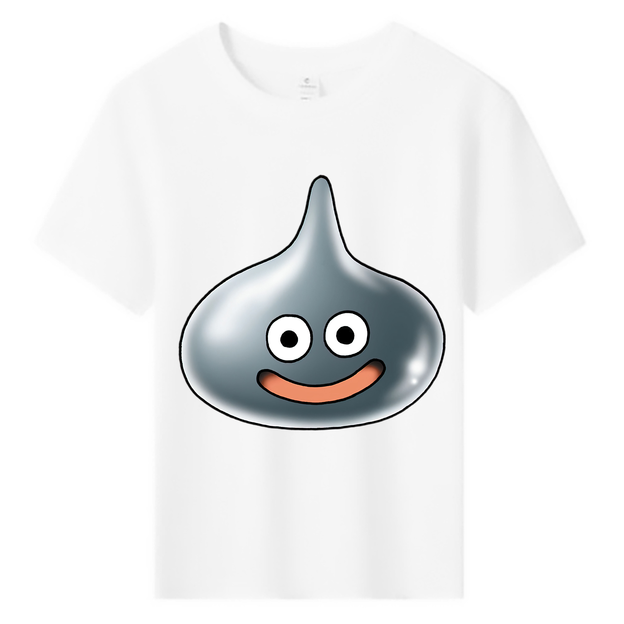 （画像用） ドラゴンクエスト Doragon Kuesuto Dragon Quest 綿100％キッズTシャツ（フロントプリント）