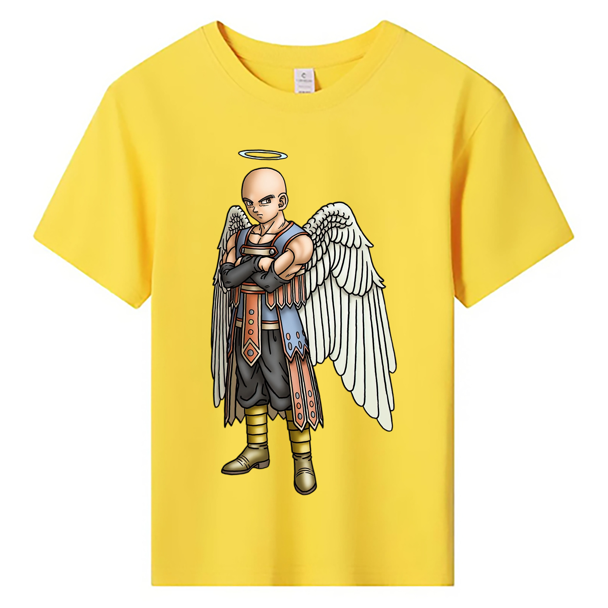 （画像用） ドラゴンクエスト Doragon Kuesuto Dragon Quest 綿100％キッズTシャツ（フロントプリント）