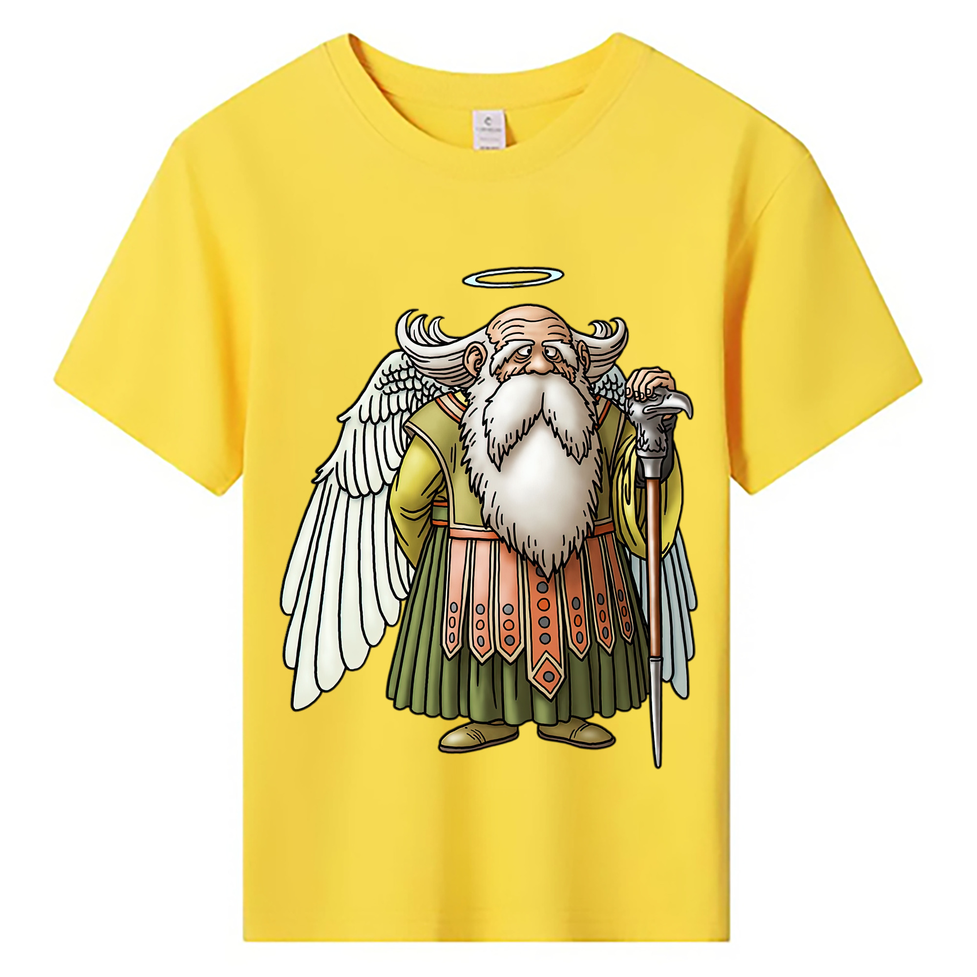 （画像用） ドラゴンクエスト Doragon Kuesuto Dragon Quest 綿100％キッズTシャツ（フロントプリント）