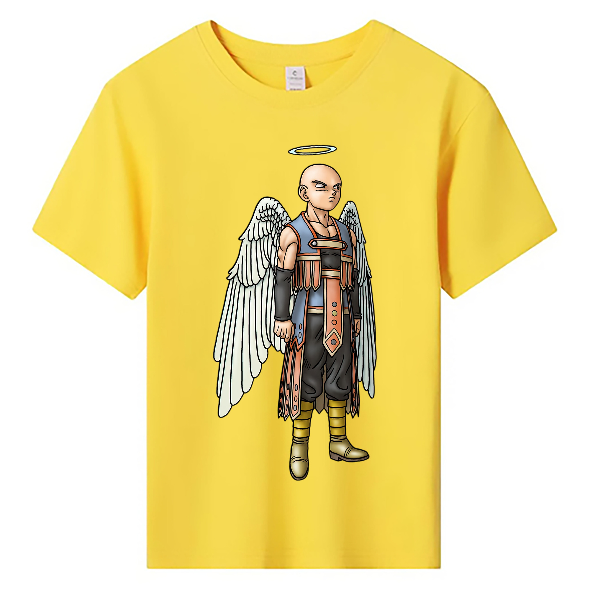 （画像用） ドラゴンクエスト Doragon Kuesuto Dragon Quest 綿100％キッズTシャツ（フロントプリント）