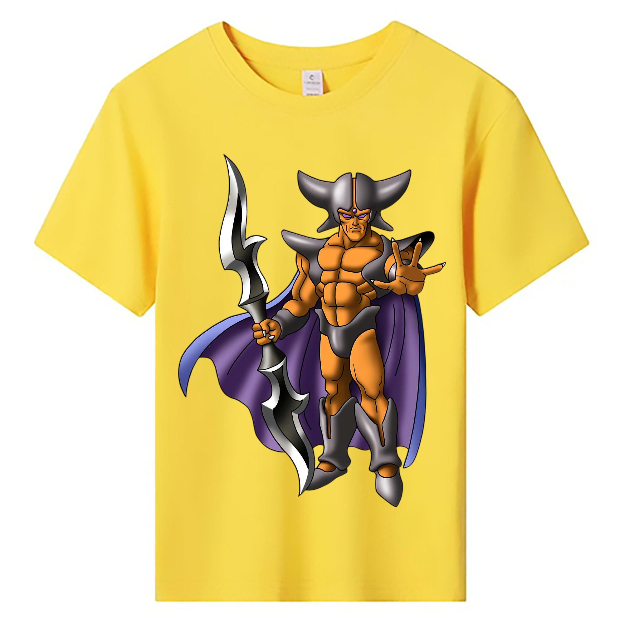 （画像用） ドラゴンクエスト Doragon Kuesuto Dragon Quest 綿100％キッズTシャツ（フロントプリント）