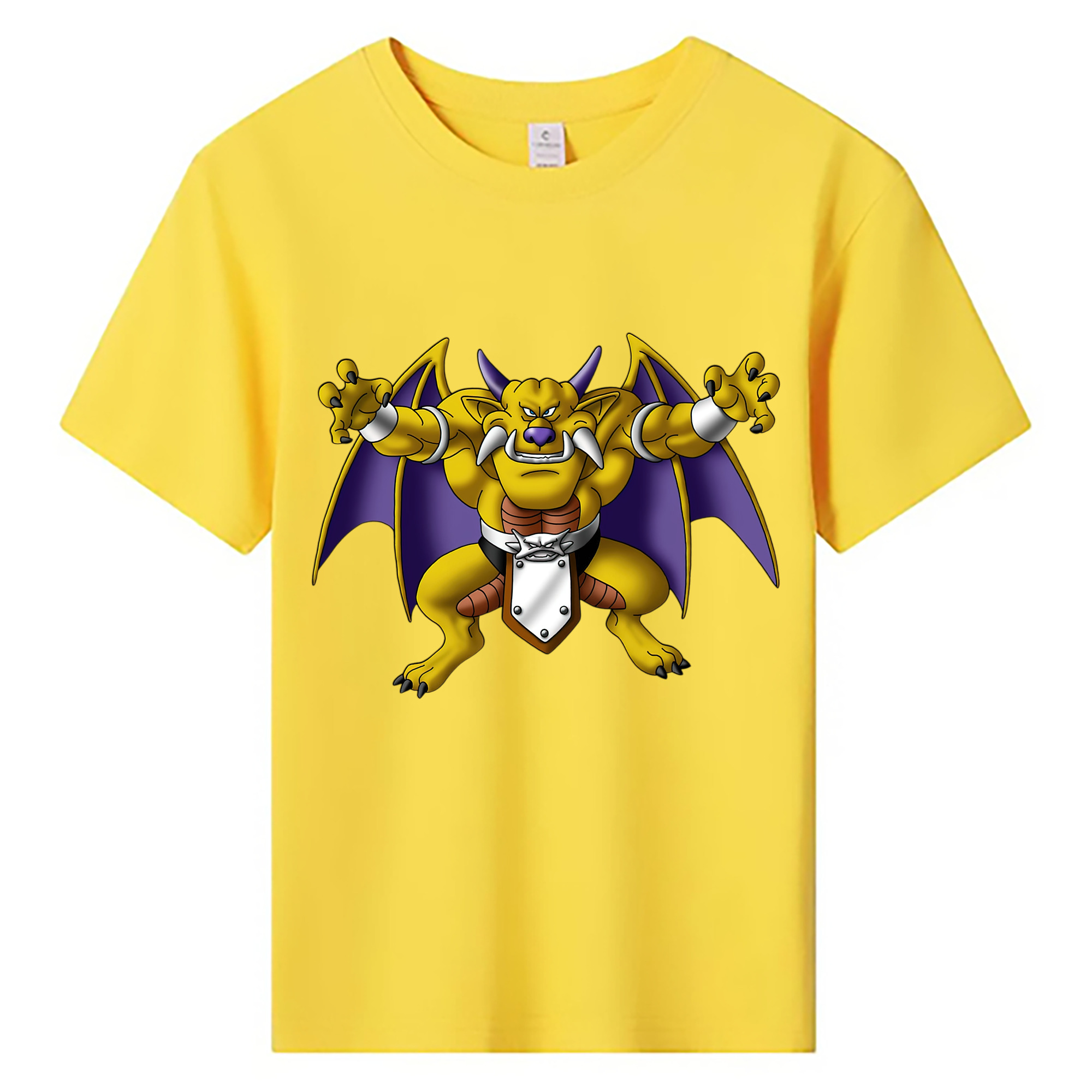 （画像用） ドラゴンクエスト Doragon Kuesuto Dragon Quest 綿100％キッズTシャツ（フロントプリント）