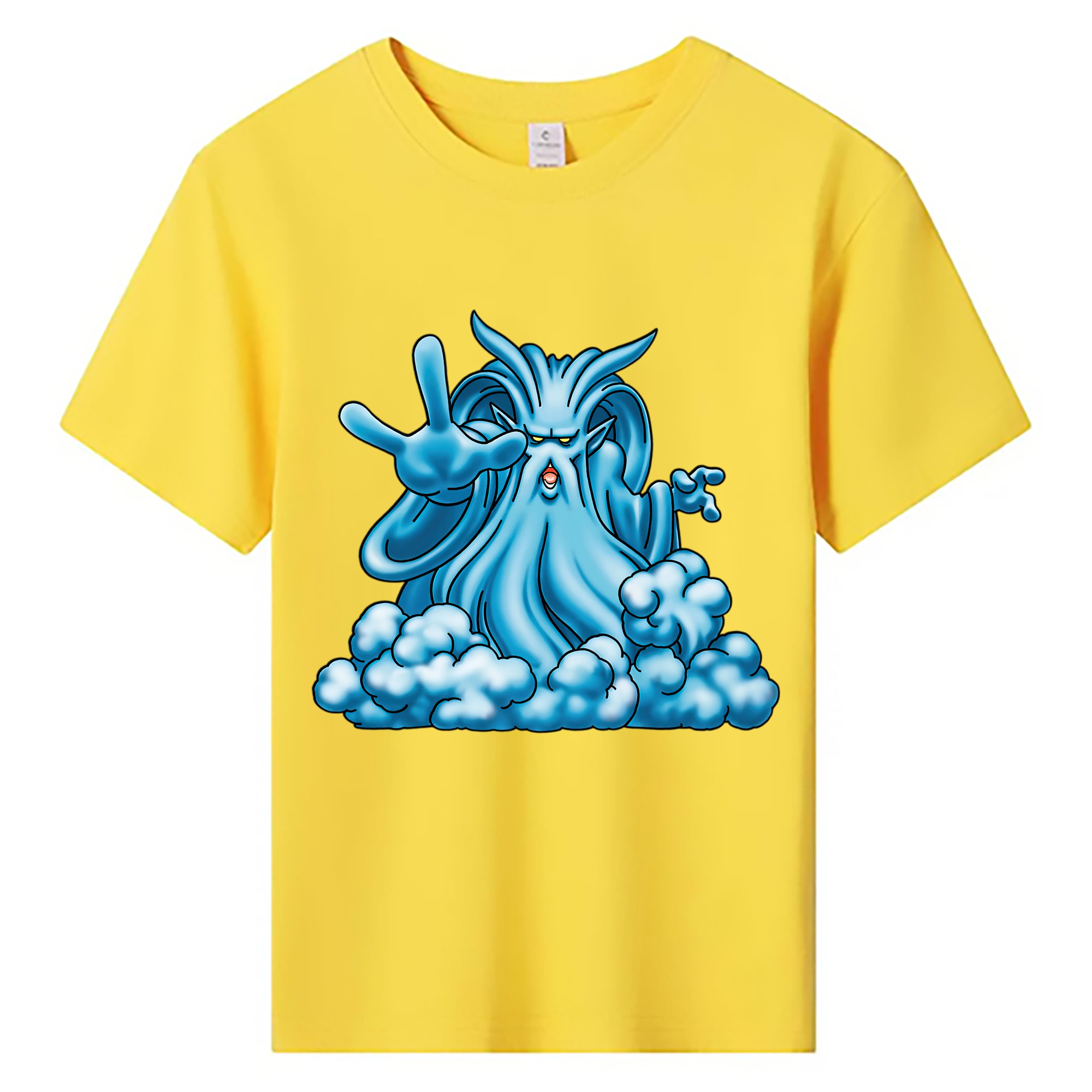 （画像用） ドラゴンクエスト Doragon Kuesuto Dragon Quest 綿100％キッズTシャツ（フロントプリント）