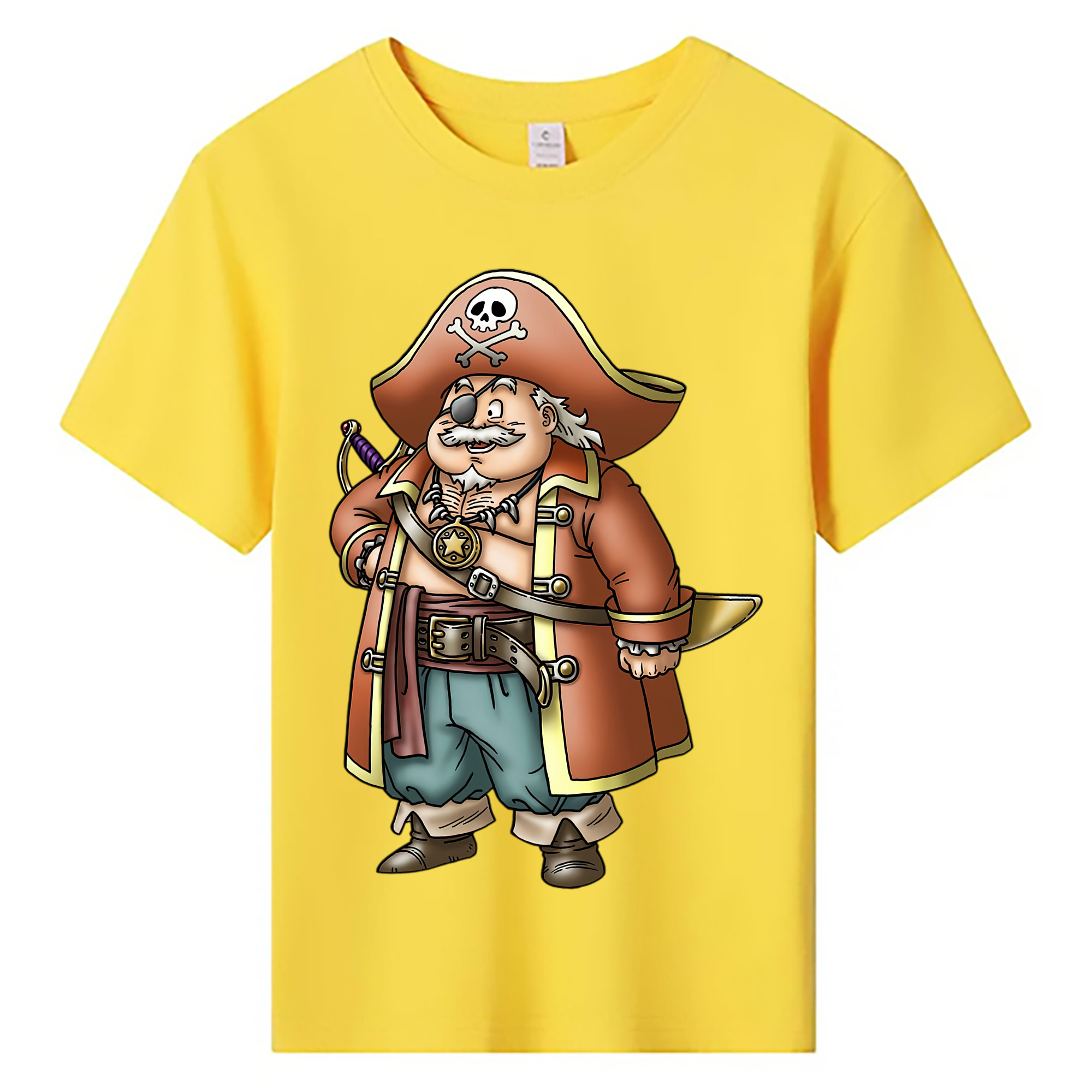 （画像用） ドラゴンクエスト Doragon Kuesuto Dragon Quest 綿100％キッズTシャツ（フロントプリント）
