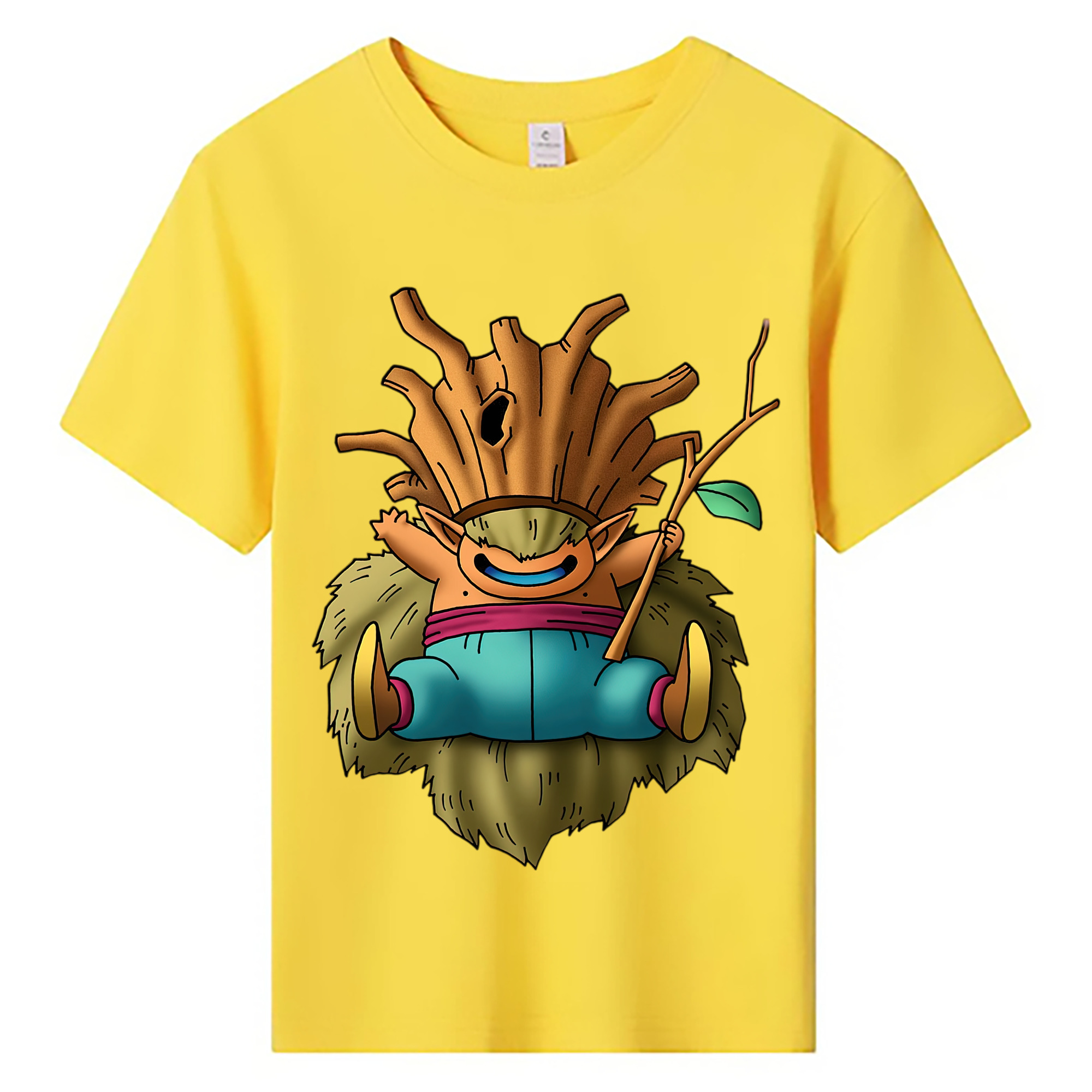 （画像用） ドラゴンクエスト Doragon Kuesuto Dragon Quest 綿100％キッズTシャツ（フロントプリント）