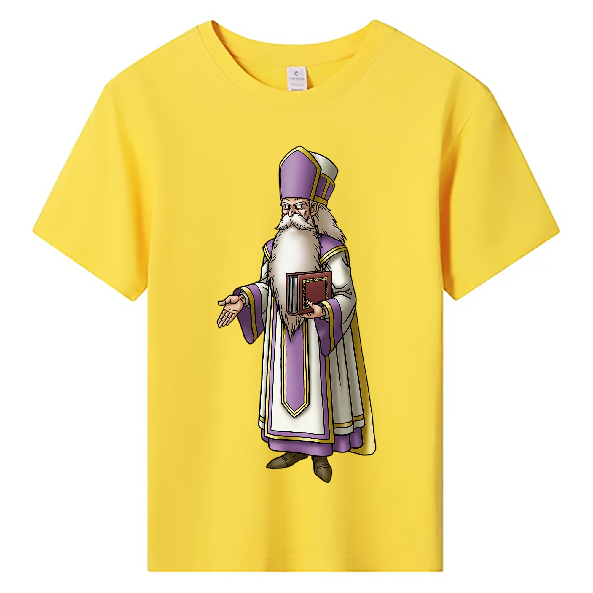 （画像用） ドラゴンクエスト Doragon Kuesuto Dragon Quest 綿100％キッズTシャツ（フロントプリント）