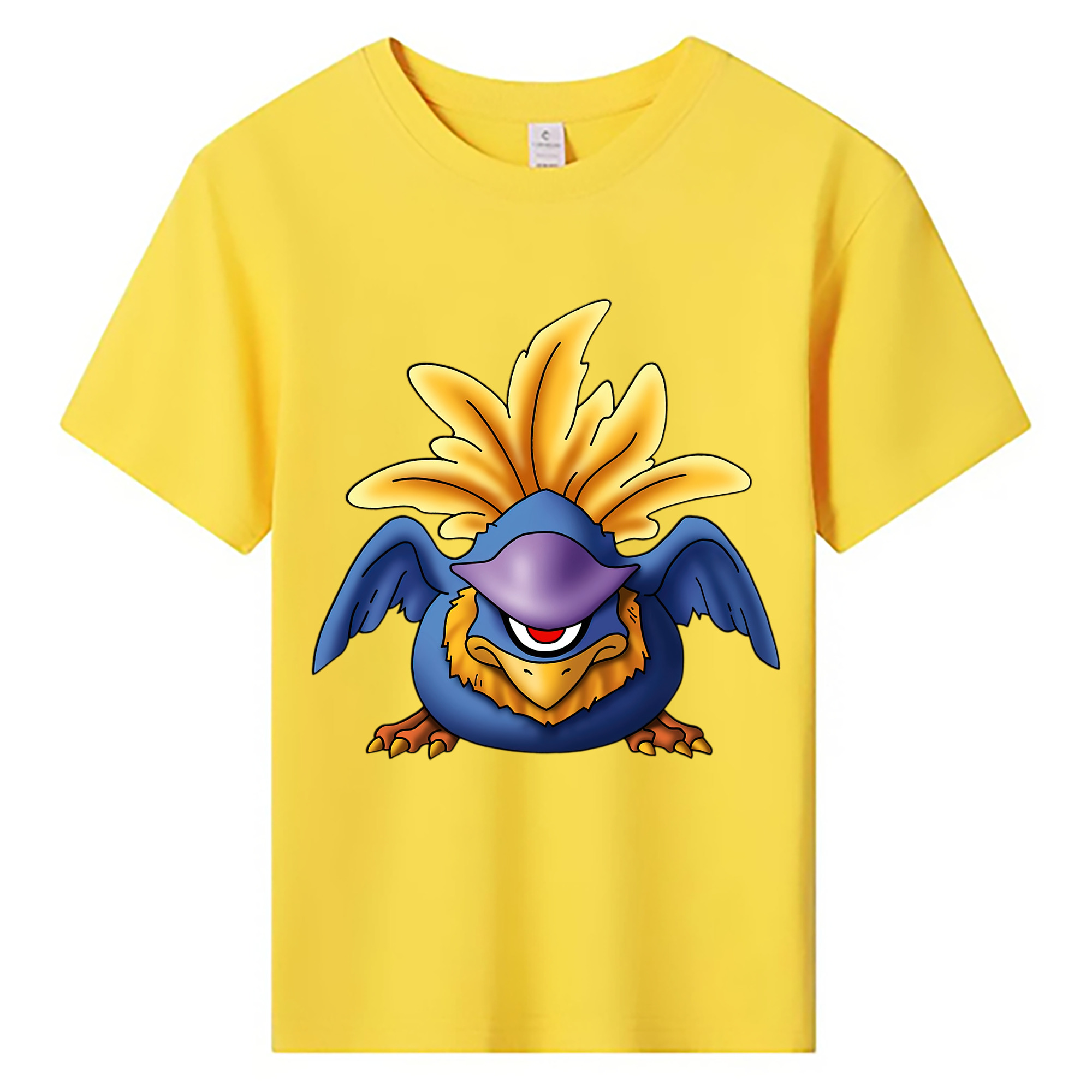 （画像用） ドラゴンクエスト Doragon Kuesuto Dragon Quest 綿100％キッズTシャツ（フロントプリント）