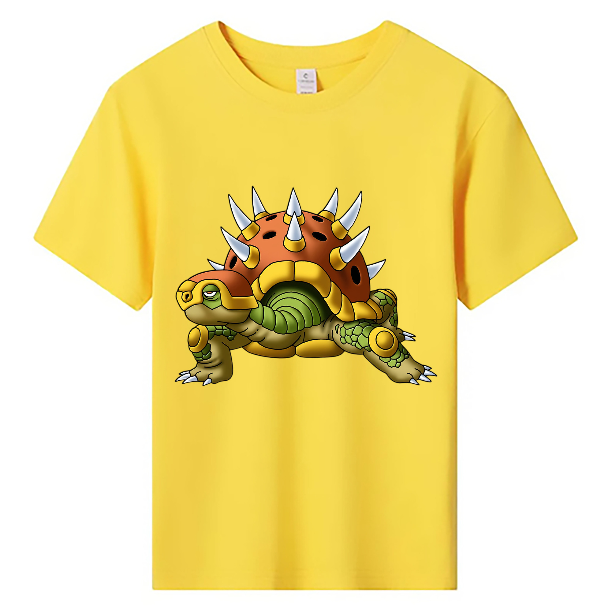 （画像用） ドラゴンクエスト Doragon Kuesuto Dragon Quest 綿100％キッズTシャツ（フロントプリント）
