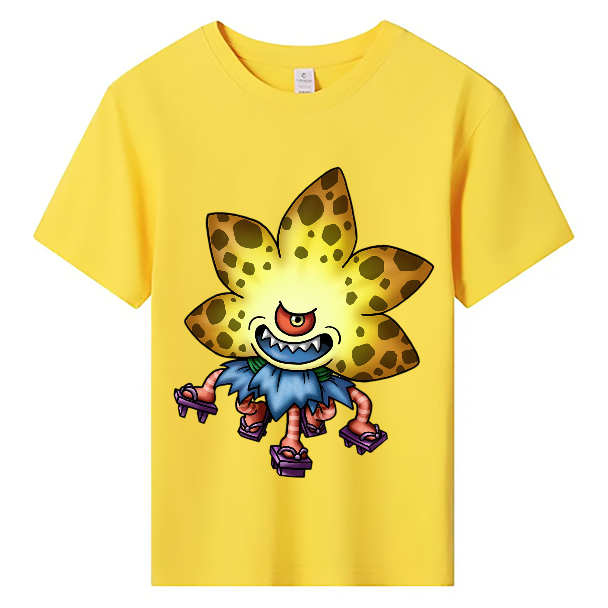 （画像用） ドラゴンクエスト Doragon Kuesuto Dragon Quest 綿100％キッズTシャツ（フロントプリント）
