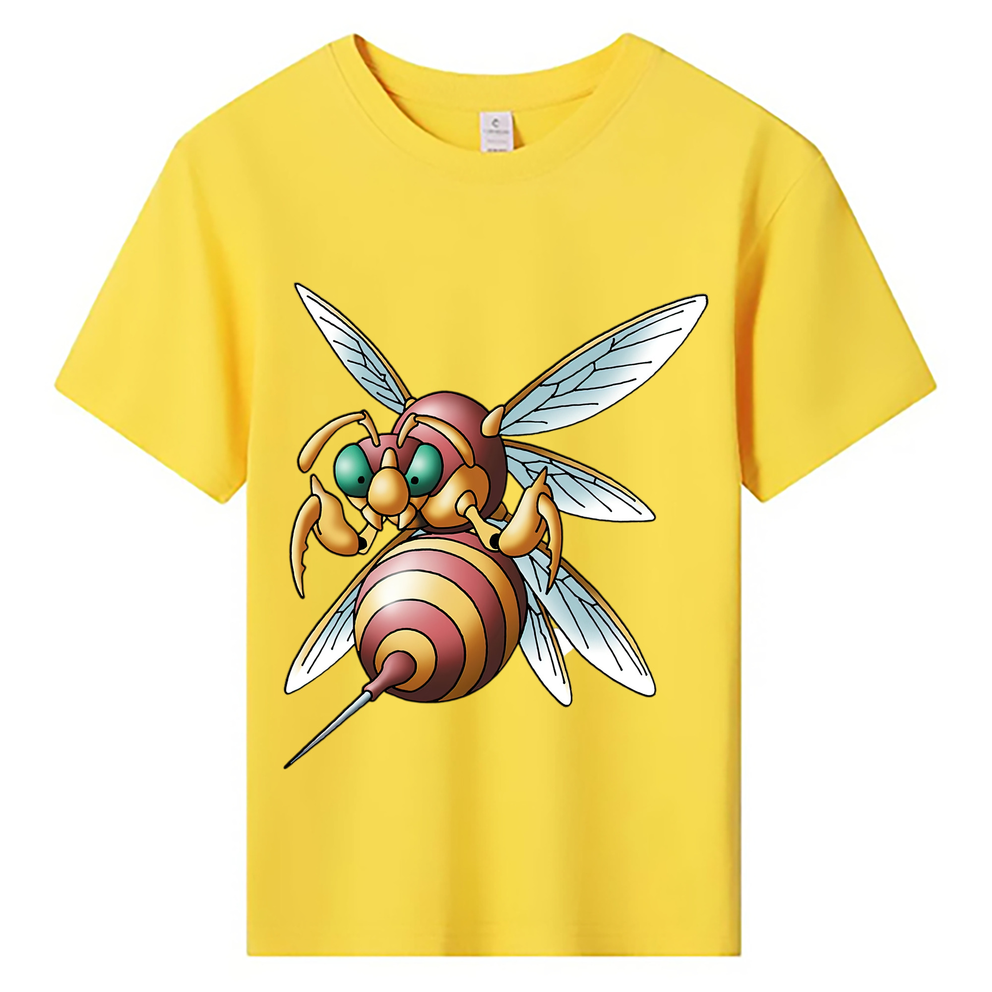 （画像用） ドラゴンクエスト Doragon Kuesuto Dragon Quest 綿100％キッズTシャツ（フロントプリント）