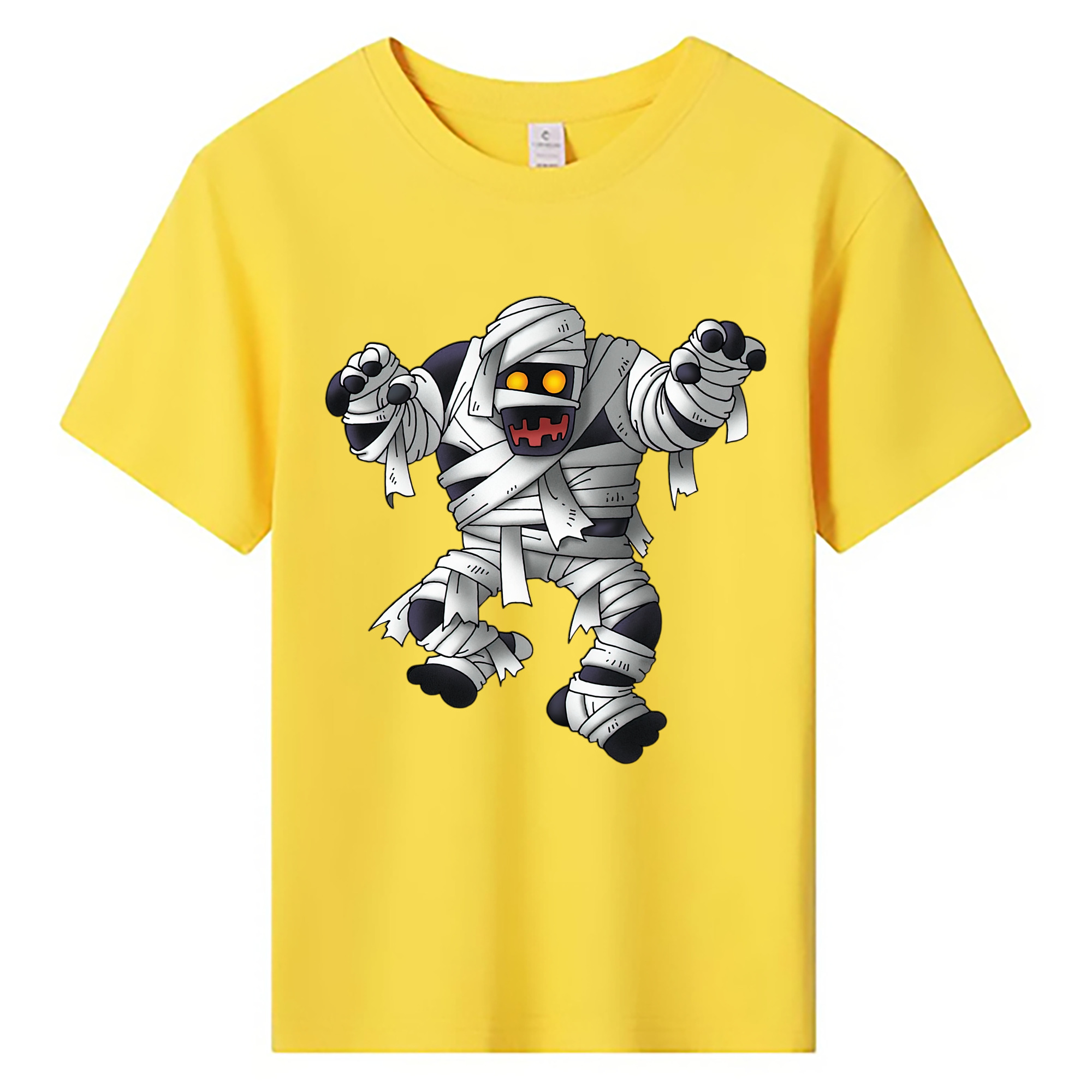 （画像用） ドラゴンクエスト Doragon Kuesuto Dragon Quest 綿100％キッズTシャツ（フロントプリント）