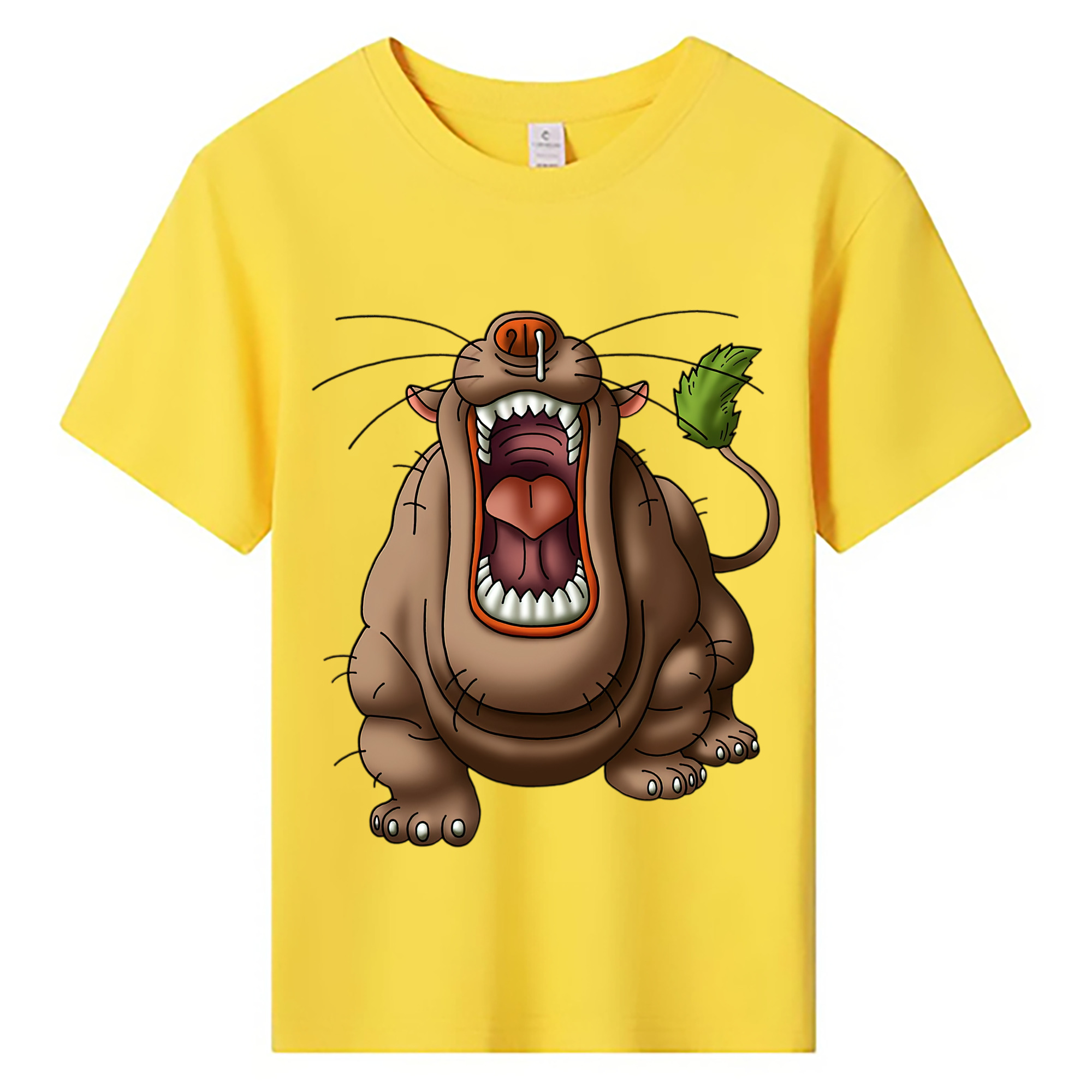 （画像用） ドラゴンクエスト Doragon Kuesuto Dragon Quest 綿100％キッズTシャツ（フロントプリント）