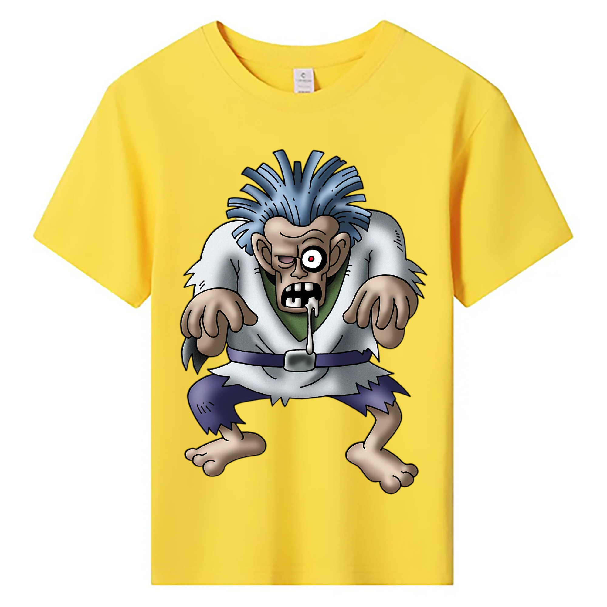（画像用） ドラゴンクエスト Doragon Kuesuto Dragon Quest 綿100％キッズTシャツ（フロントプリント）