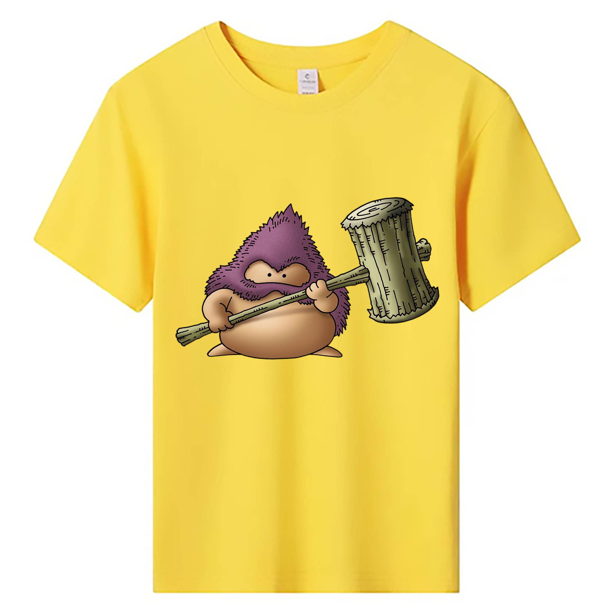 （画像用） ドラゴンクエスト Doragon Kuesuto Dragon Quest 綿100％キッズTシャツ（フロントプリント）