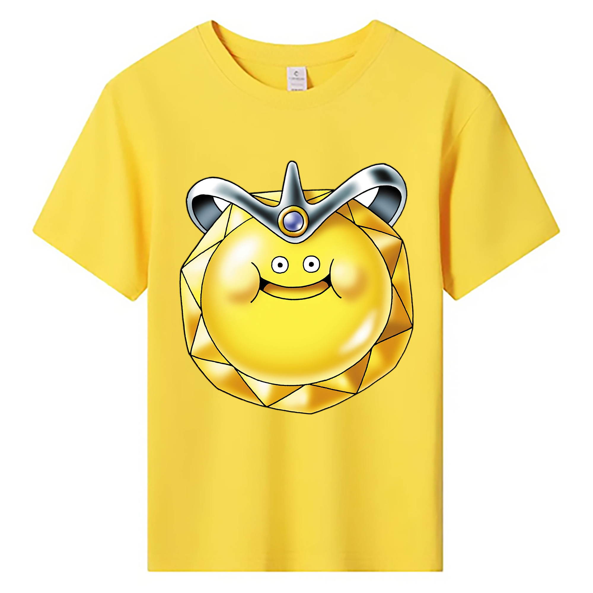 （画像用） ドラゴンクエスト Doragon Kuesuto Dragon Quest 綿100％キッズTシャツ（フロントプリント）