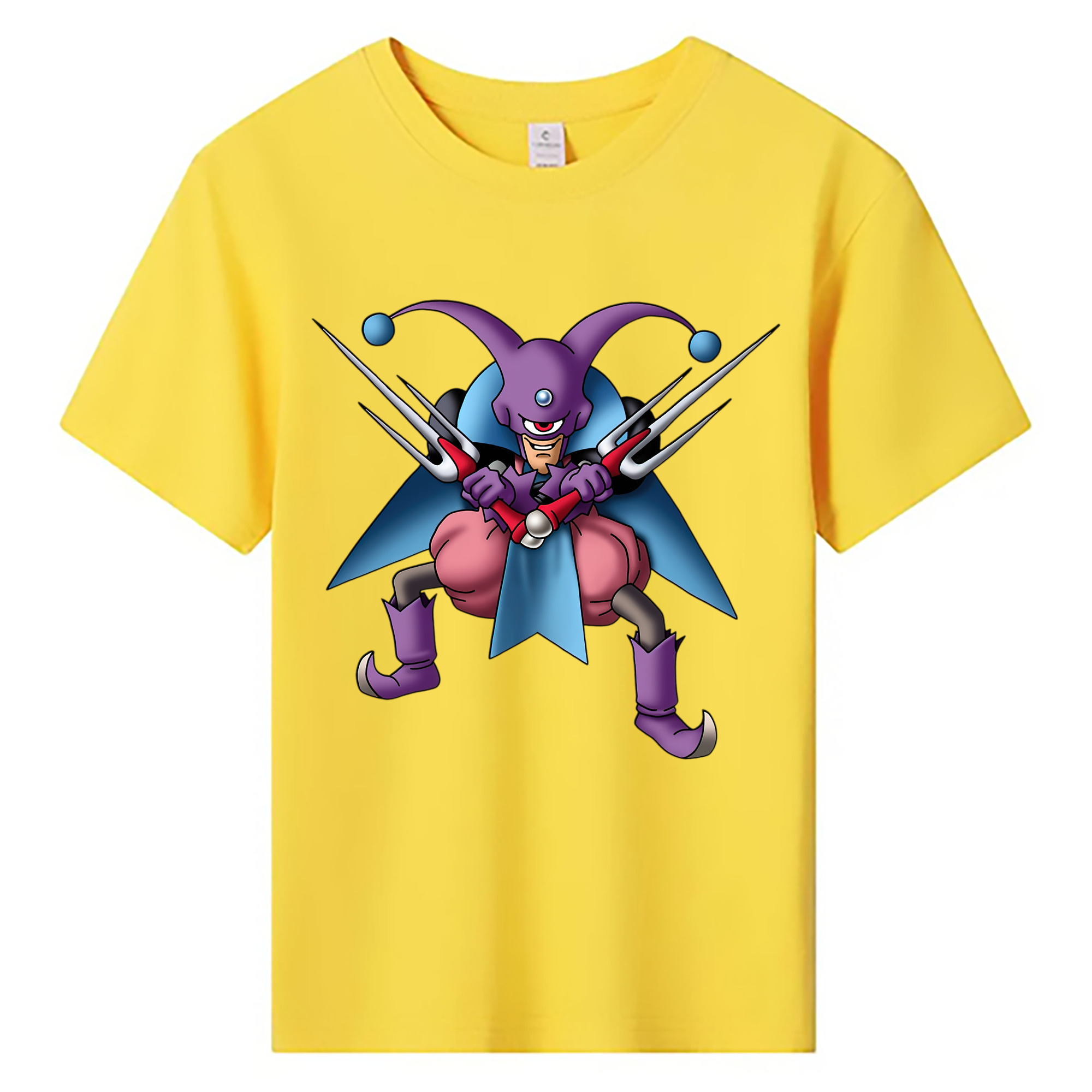 （画像用） ドラゴンクエスト Doragon Kuesuto Dragon Quest 綿100％キッズTシャツ（フロントプリント）