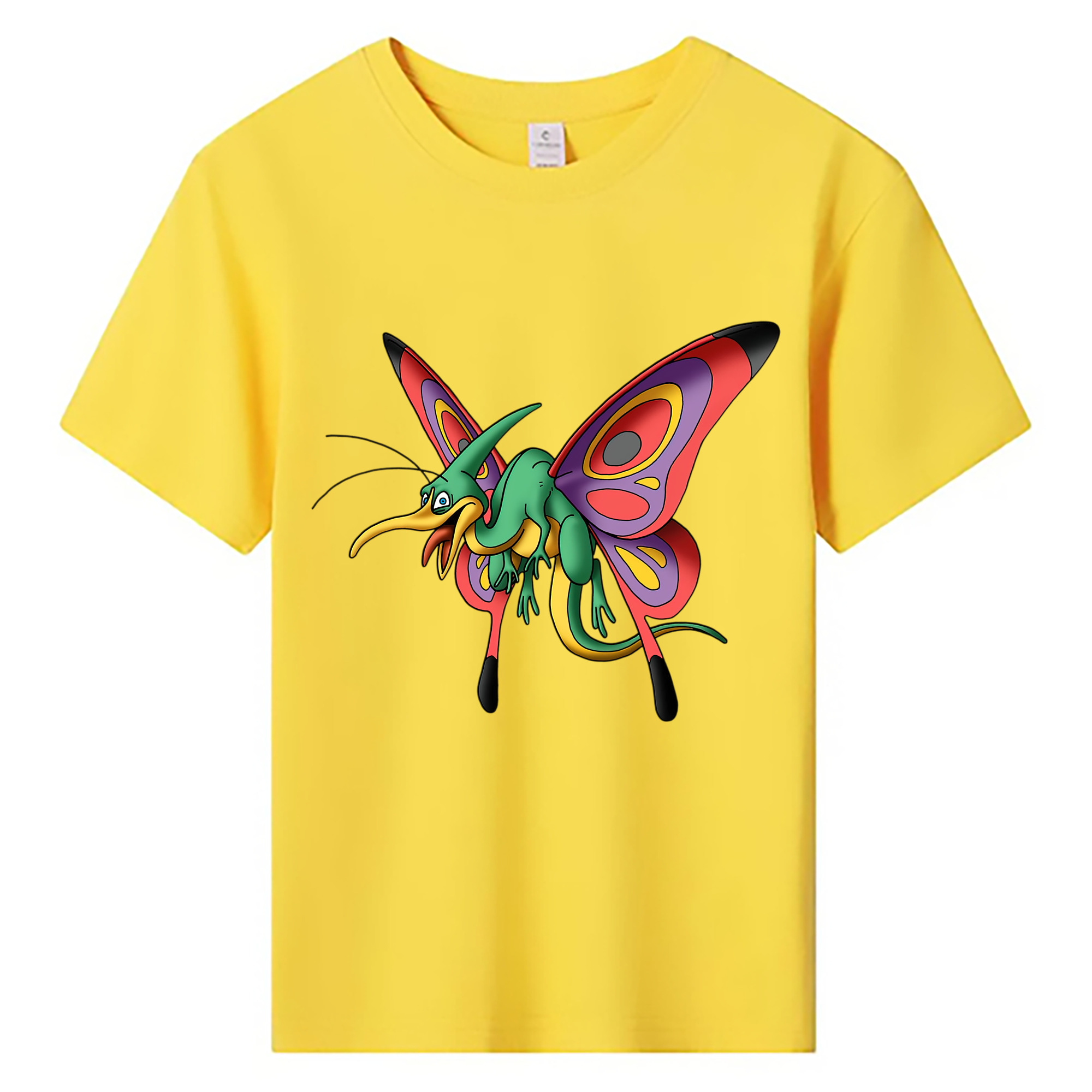 （画像用） ドラゴンクエスト Doragon Kuesuto Dragon Quest 綿100％キッズTシャツ（フロントプリント）
