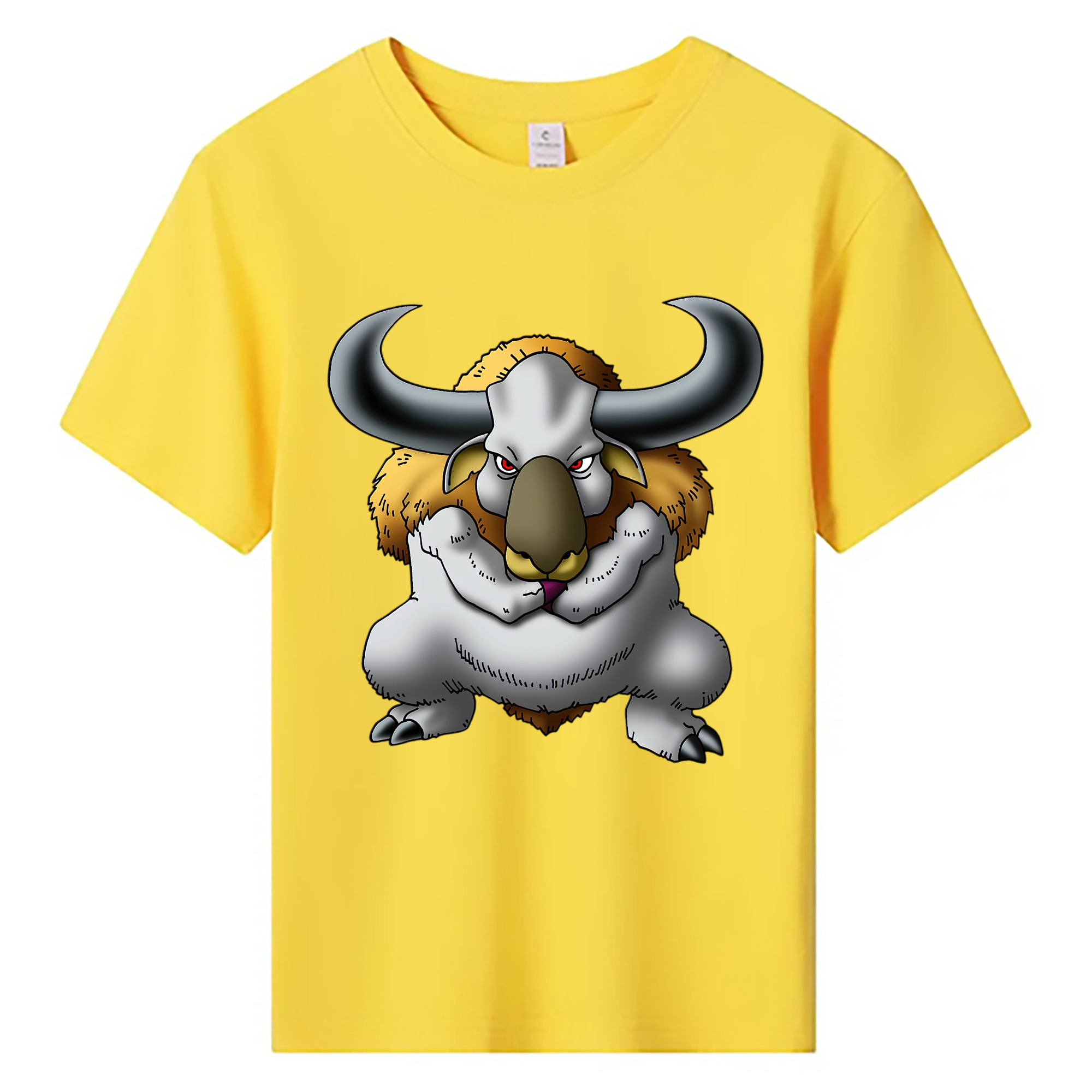（画像用） ドラゴンクエスト Doragon Kuesuto Dragon Quest 綿100％キッズTシャツ（フロントプリント）