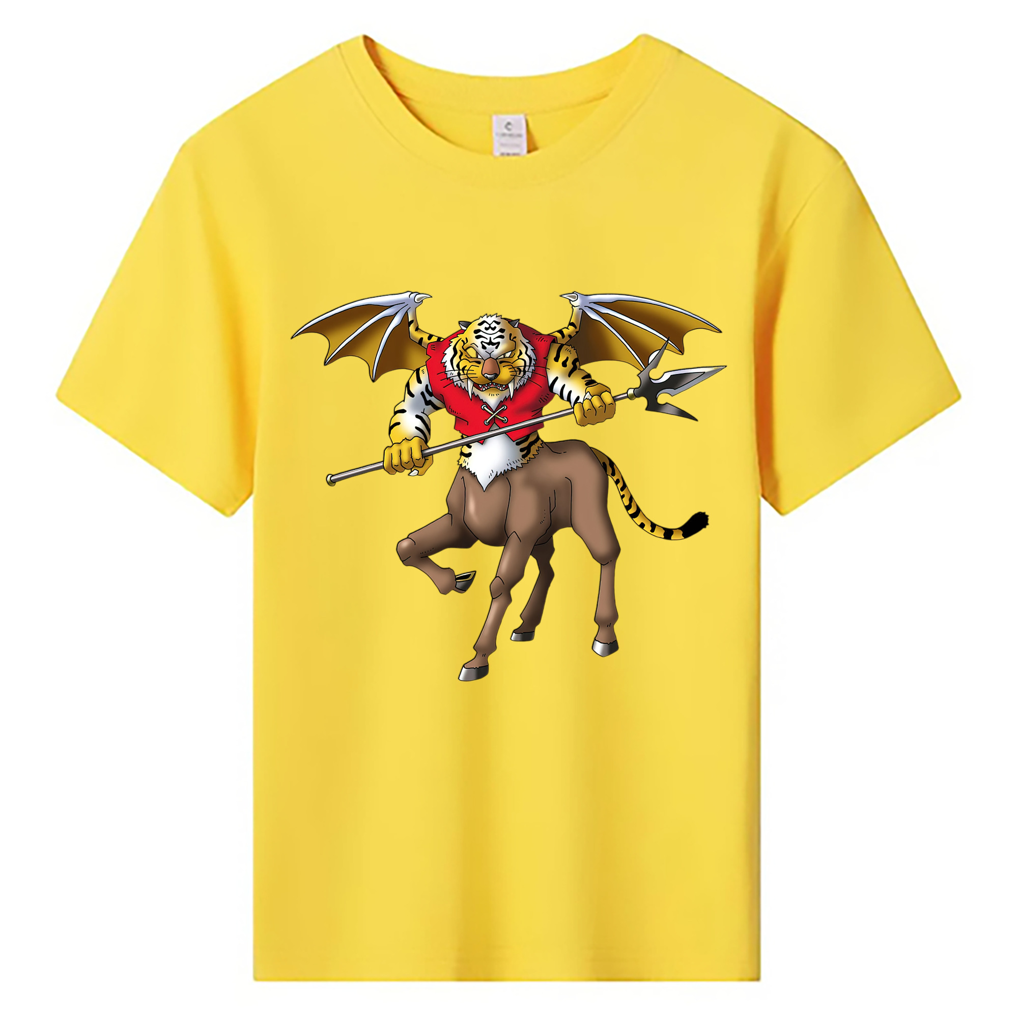 （画像用） ドラゴンクエスト Doragon Kuesuto Dragon Quest 綿100％キッズTシャツ（フロントプリント）