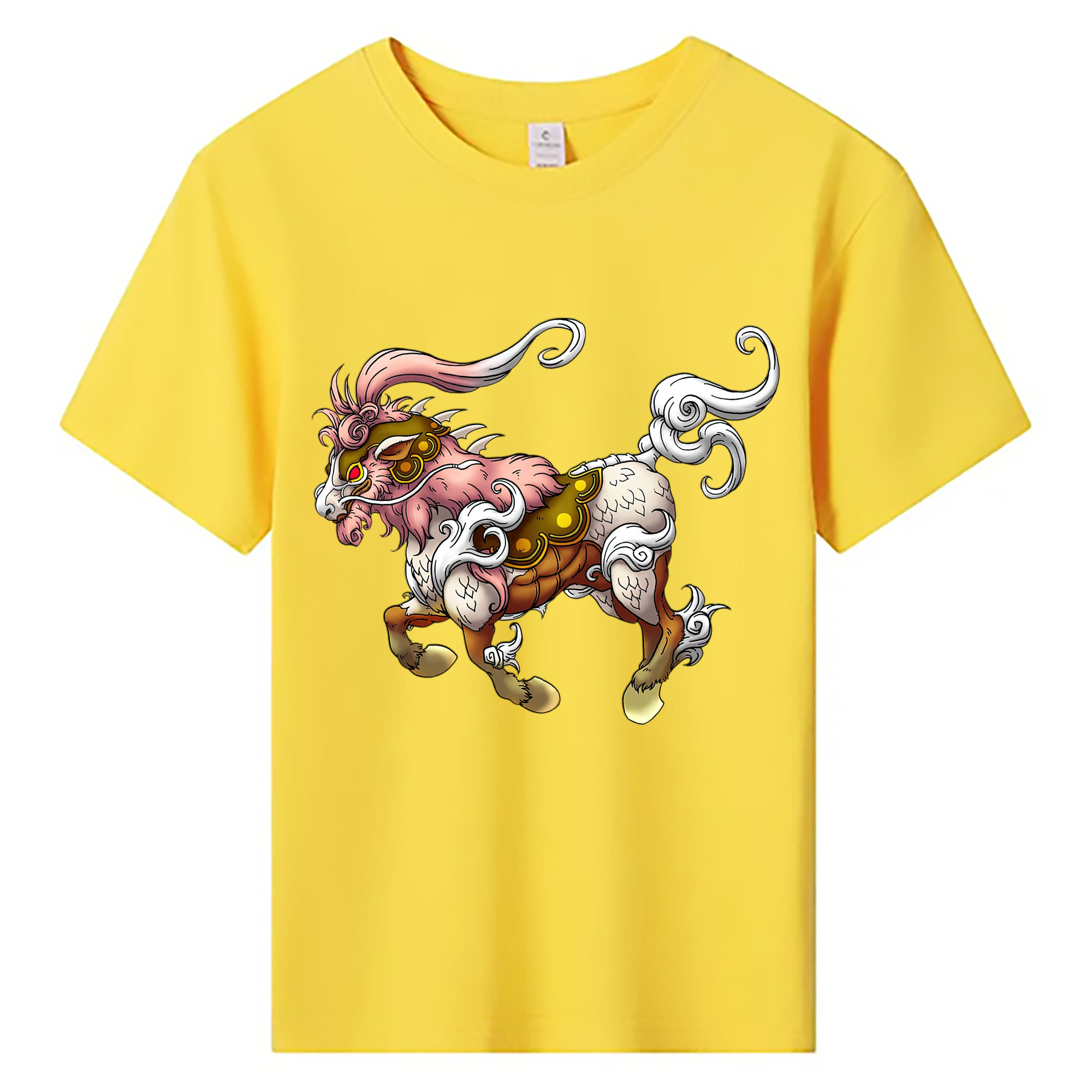 （画像用） ドラゴンクエスト Doragon Kuesuto Dragon Quest 綿100％キッズTシャツ（フロントプリント）