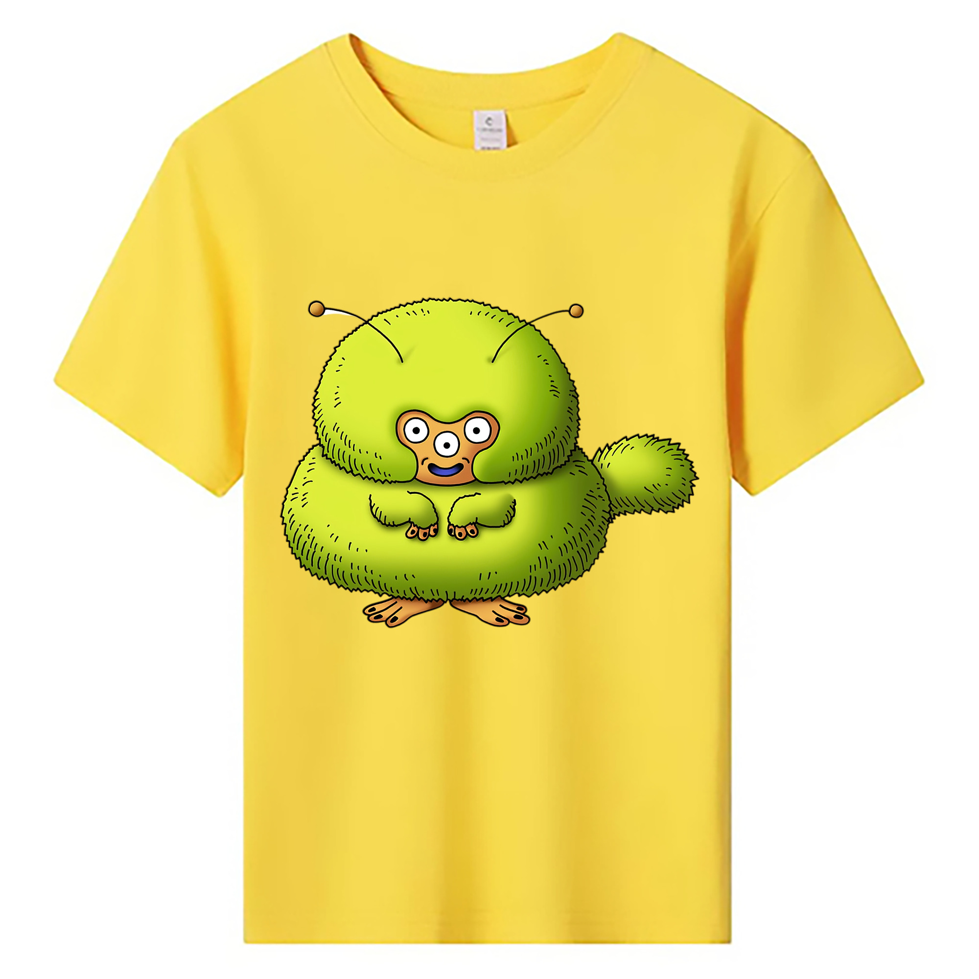（画像用） ドラゴンクエスト Doragon Kuesuto Dragon Quest 綿100％キッズTシャツ（フロントプリント）