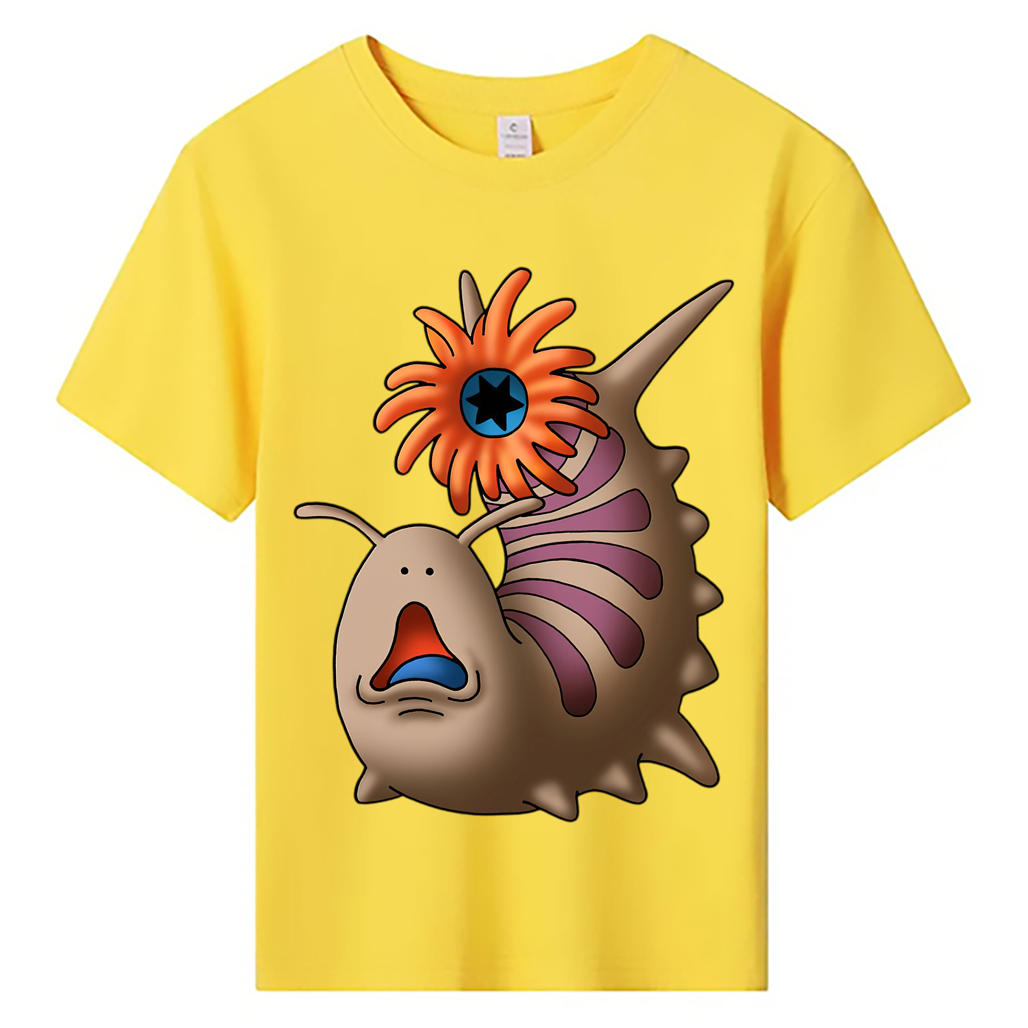 （画像用） ドラゴンクエスト Doragon Kuesuto Dragon Quest 綿100％キッズTシャツ（フロントプリント）