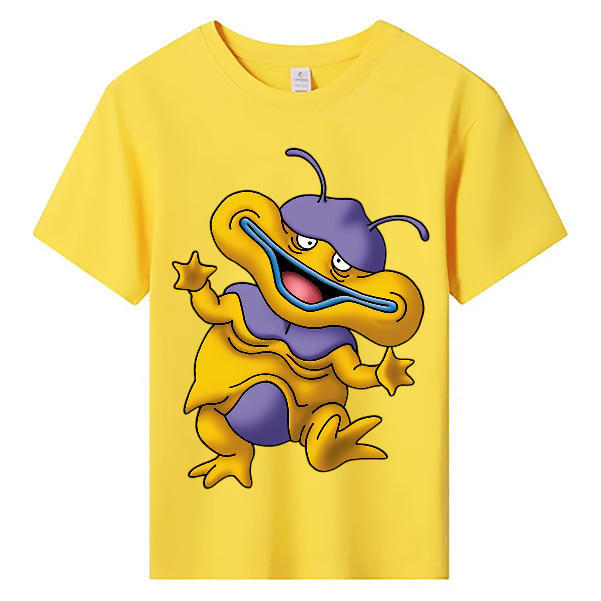 （画像用） ドラゴンクエスト Doragon Kuesuto Dragon Quest 綿100％キッズTシャツ（フロントプリント）