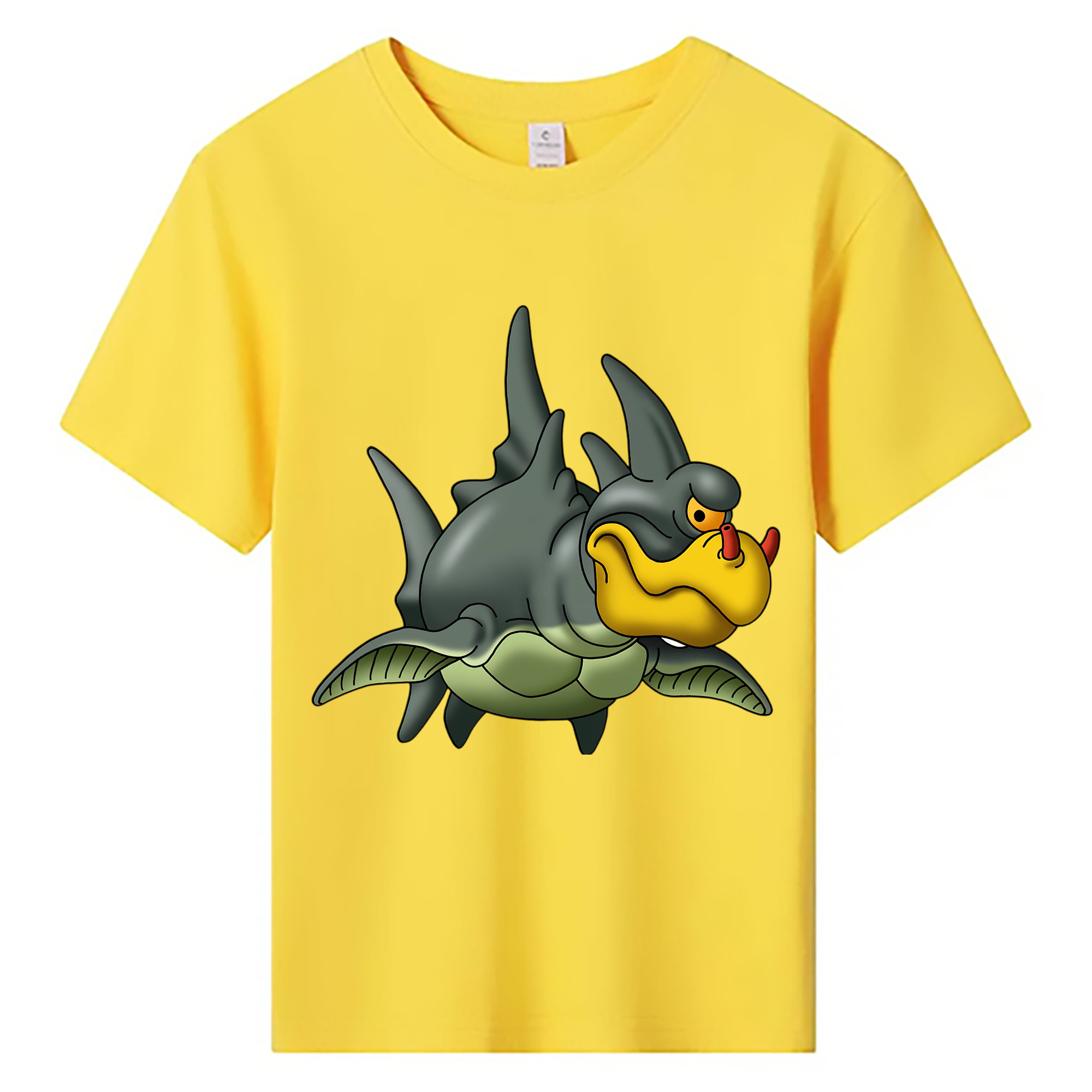 （画像用） ドラゴンクエスト Doragon Kuesuto Dragon Quest 綿100％キッズTシャツ（フロントプリント）